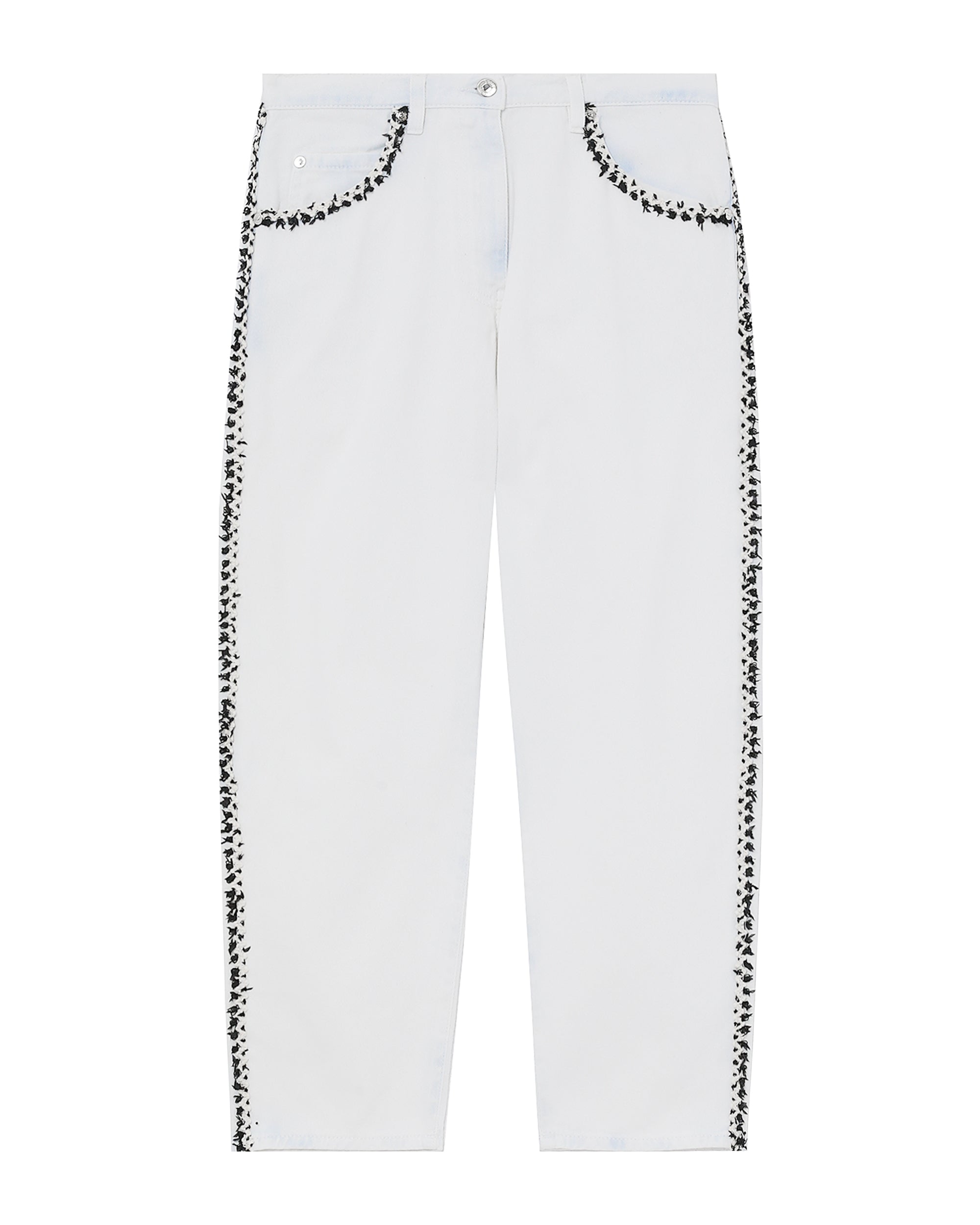 MSGM Straight crop jeans