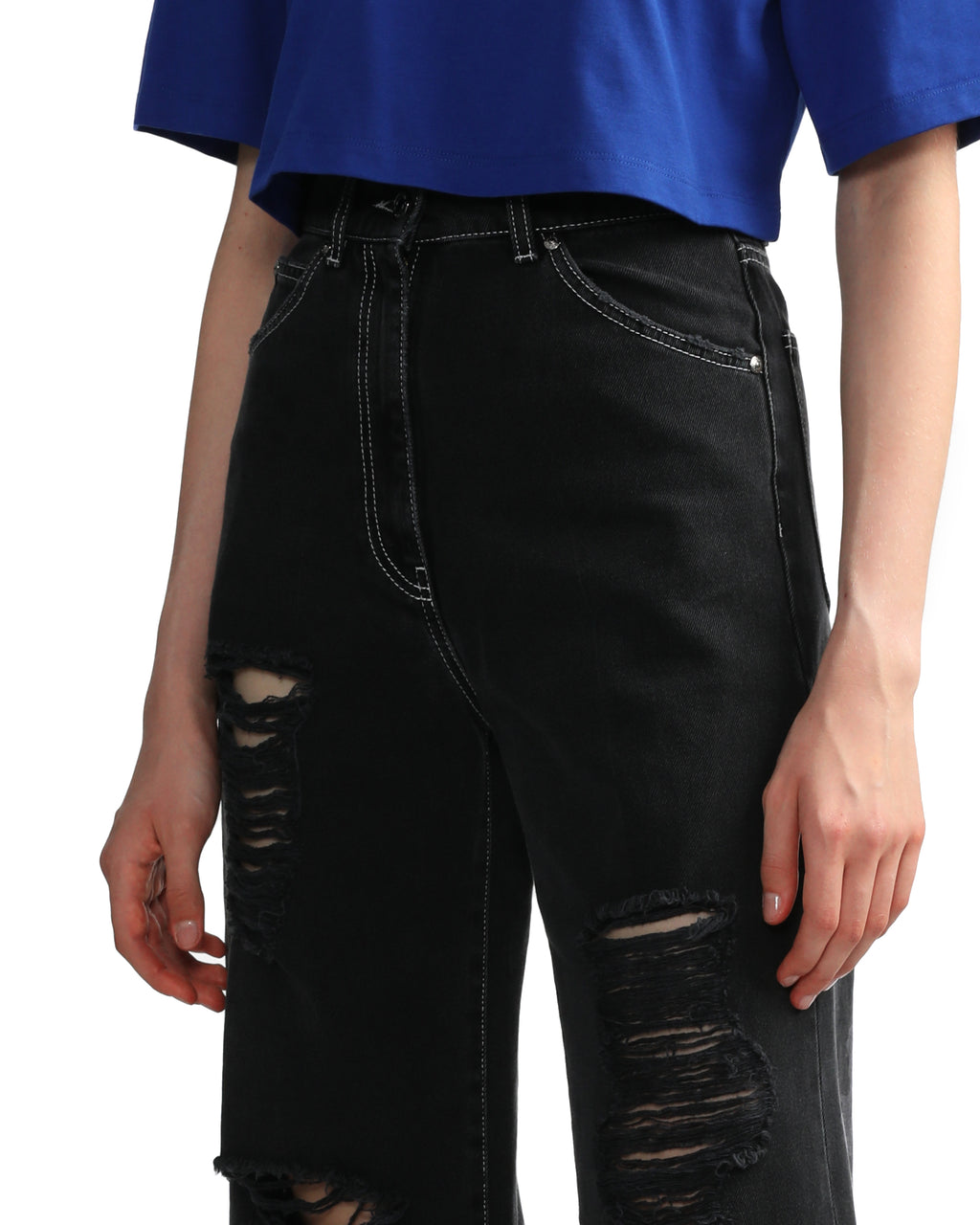 MSGM Distressed jeans