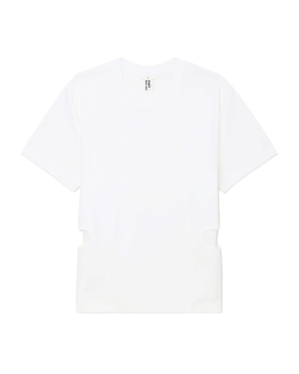 NOIR KEI NINOMIYA Cut-out tee