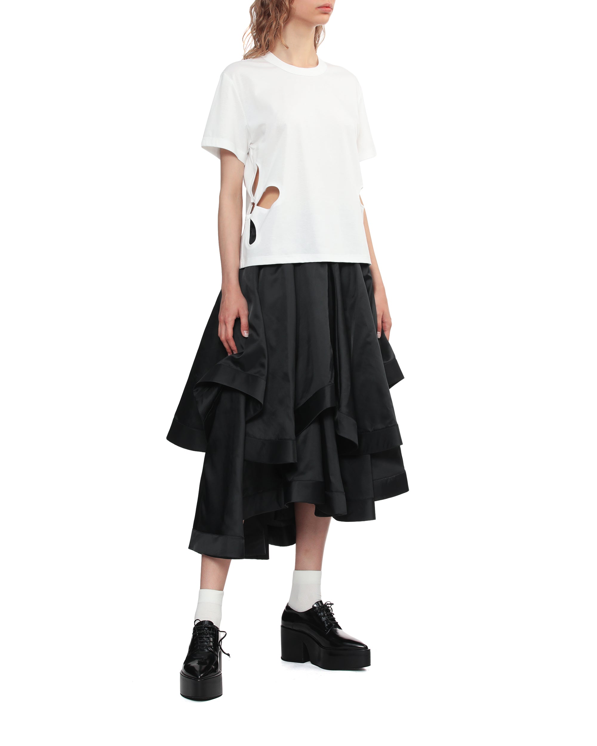 NOIR KEI NINOMIYA Cut-out tee
