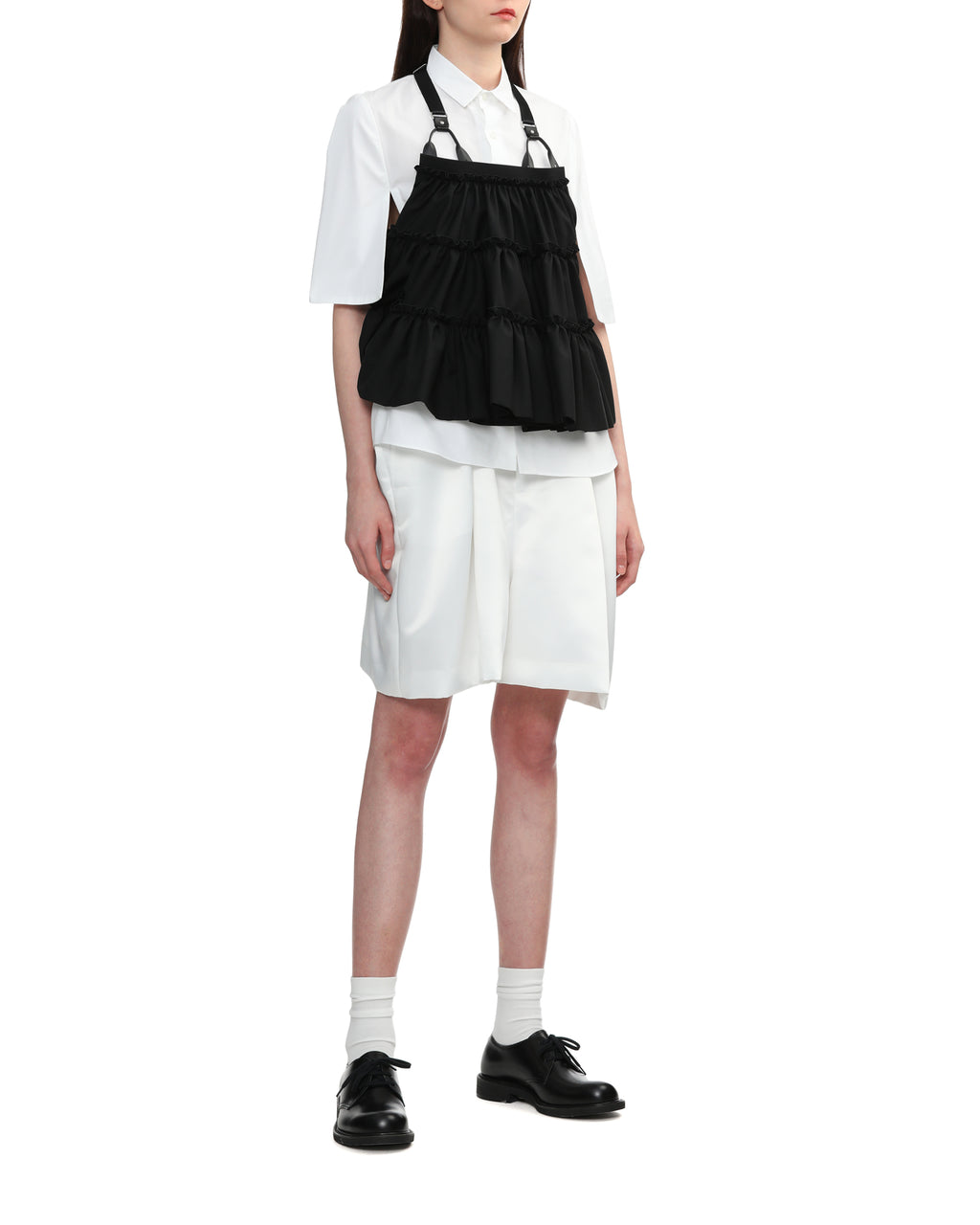 NOIR KEI NINOMIYA Satin shorts