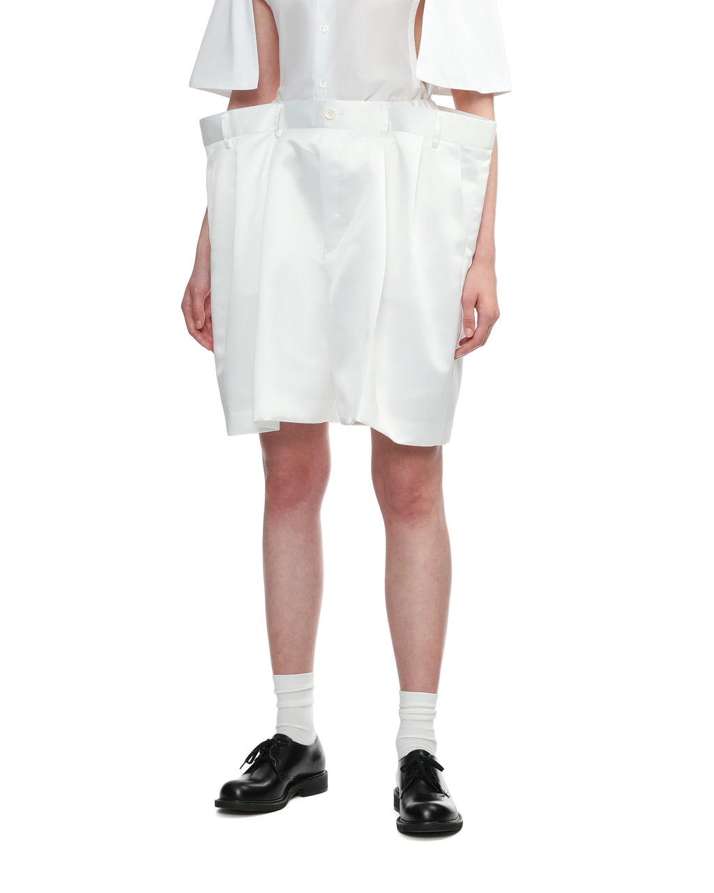 NOIR KEI NINOMIYA Satin shorts