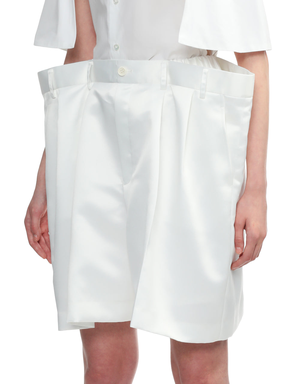 NOIR KEI NINOMIYA Satin shorts