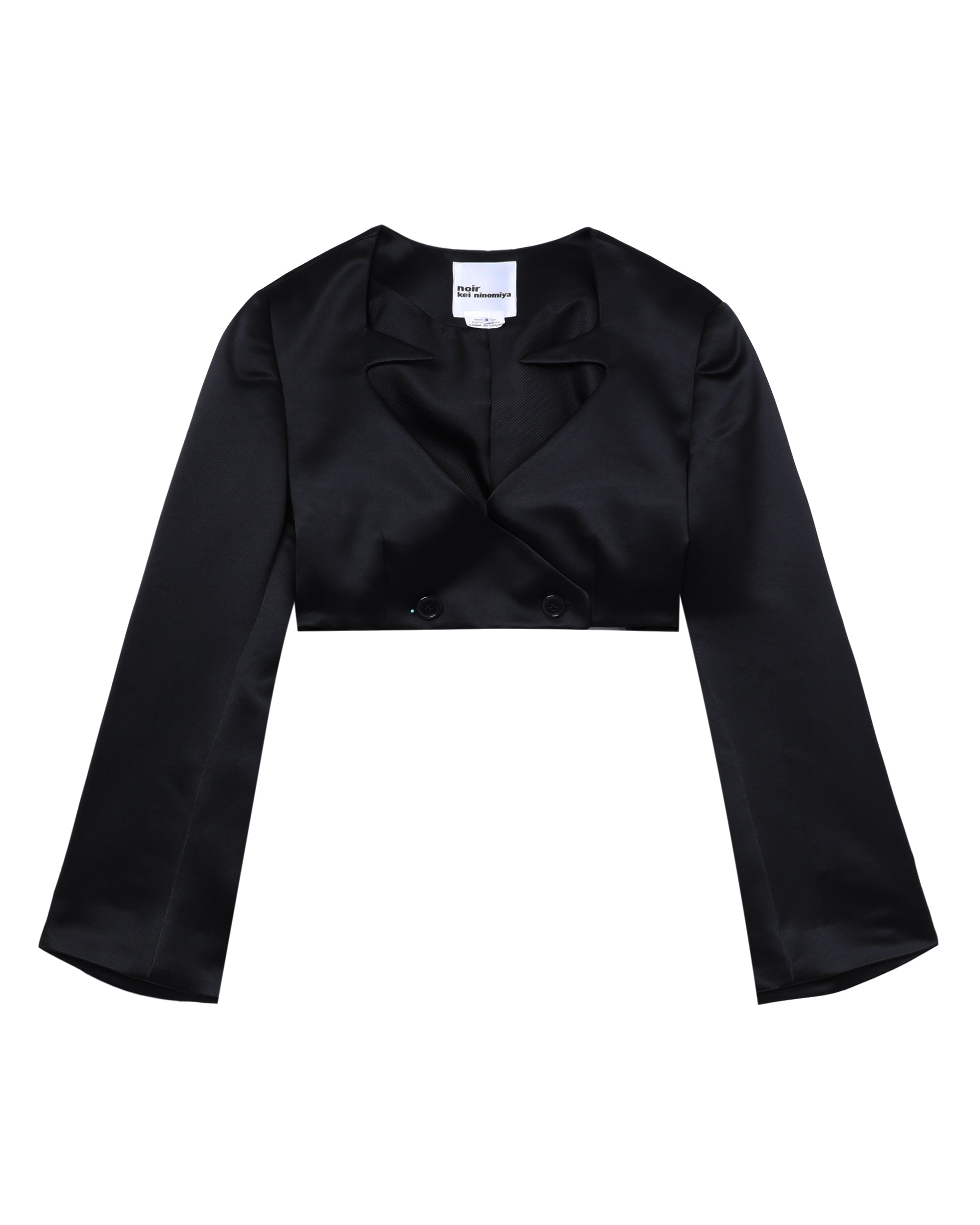 NOIR KEI NINOMIYA Wide sleeve cropped jacket