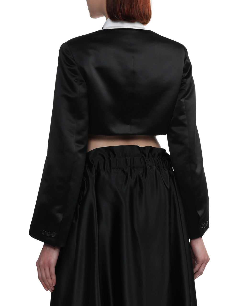 NOIR KEI NINOMIYA Wide sleeve cropped jacket