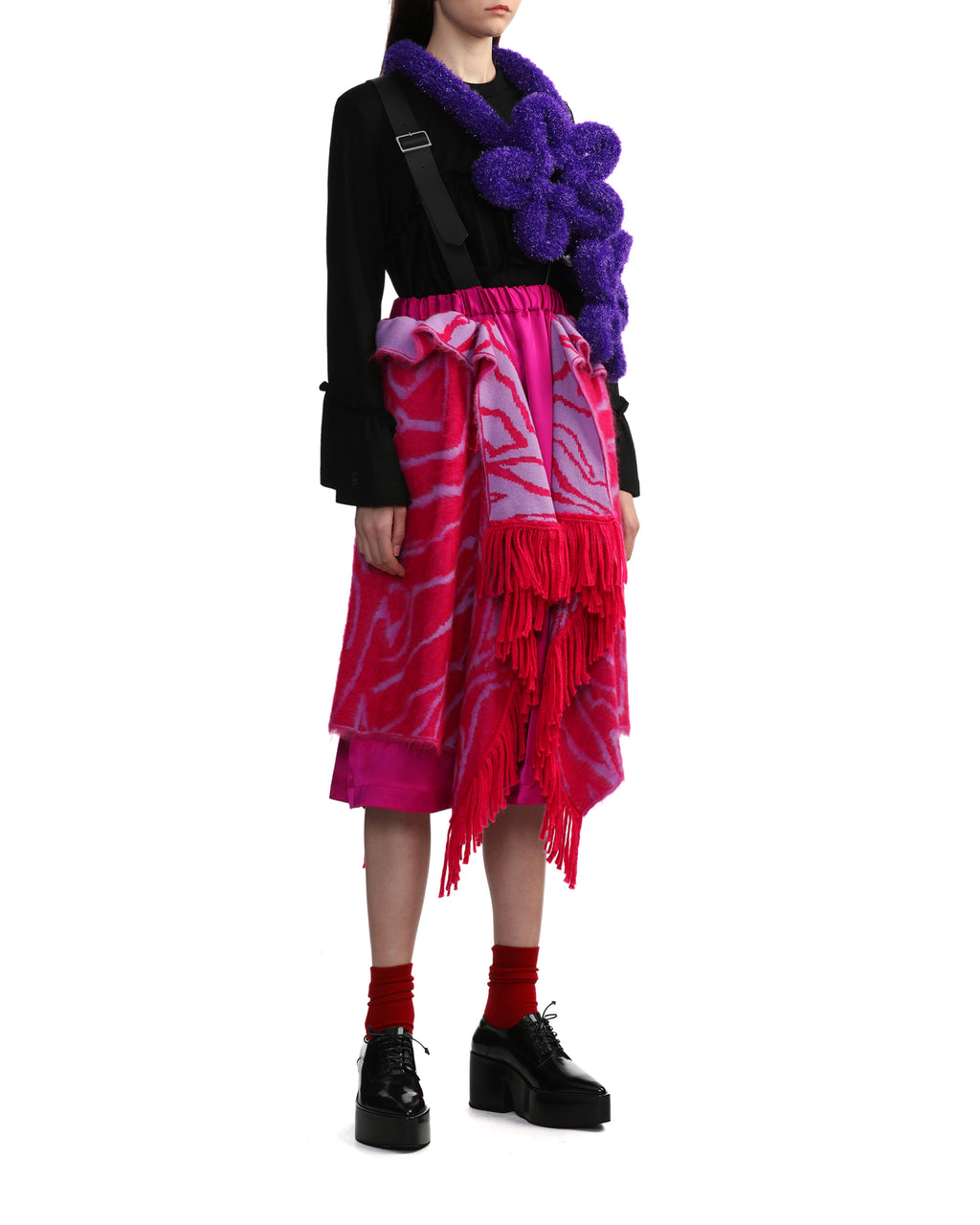 NOIR KEI NINOMIYA Suspender skirt