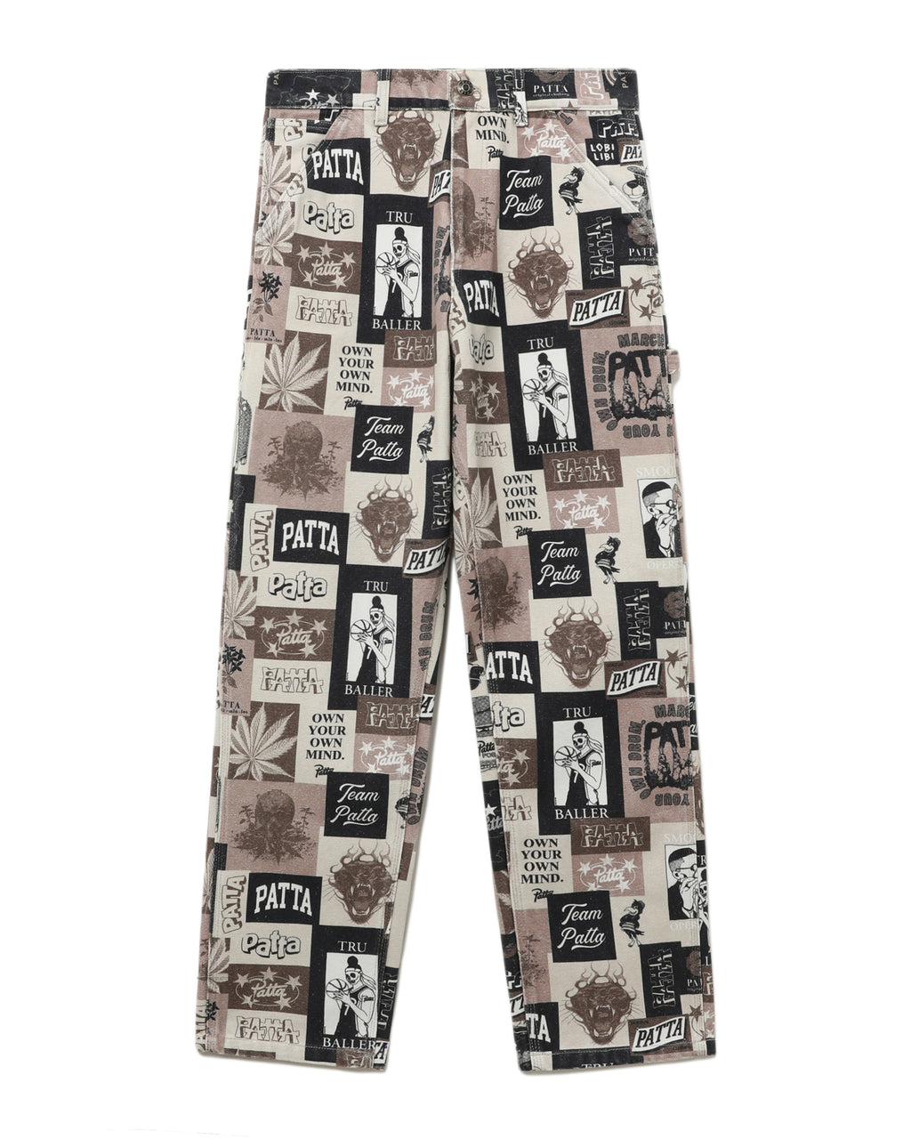 PATTA Printed pants
