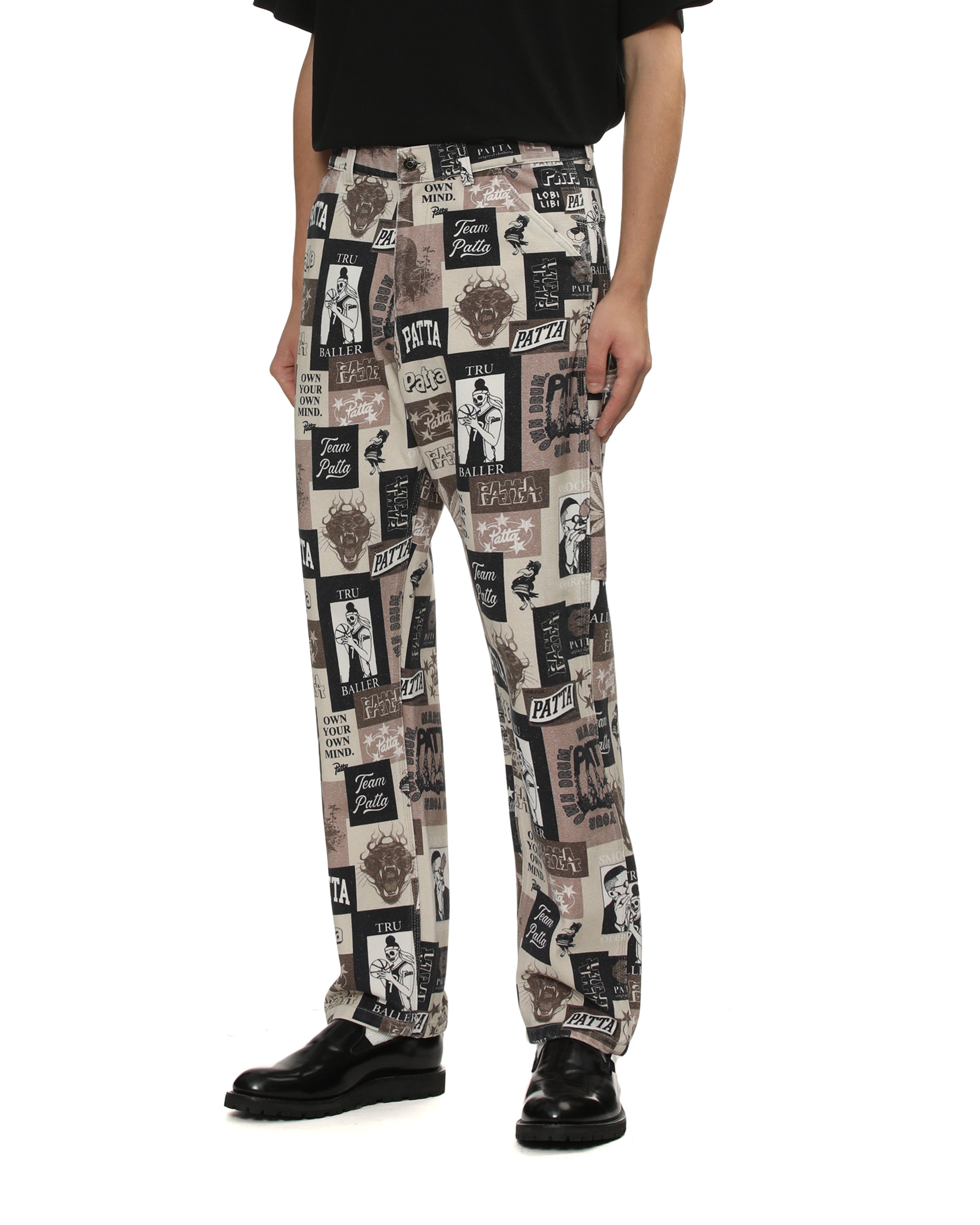 PATTA Printed pants
