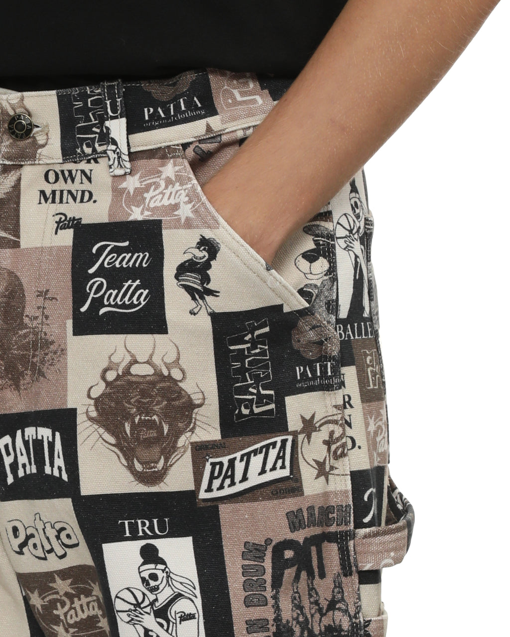 PATTA Printed pants