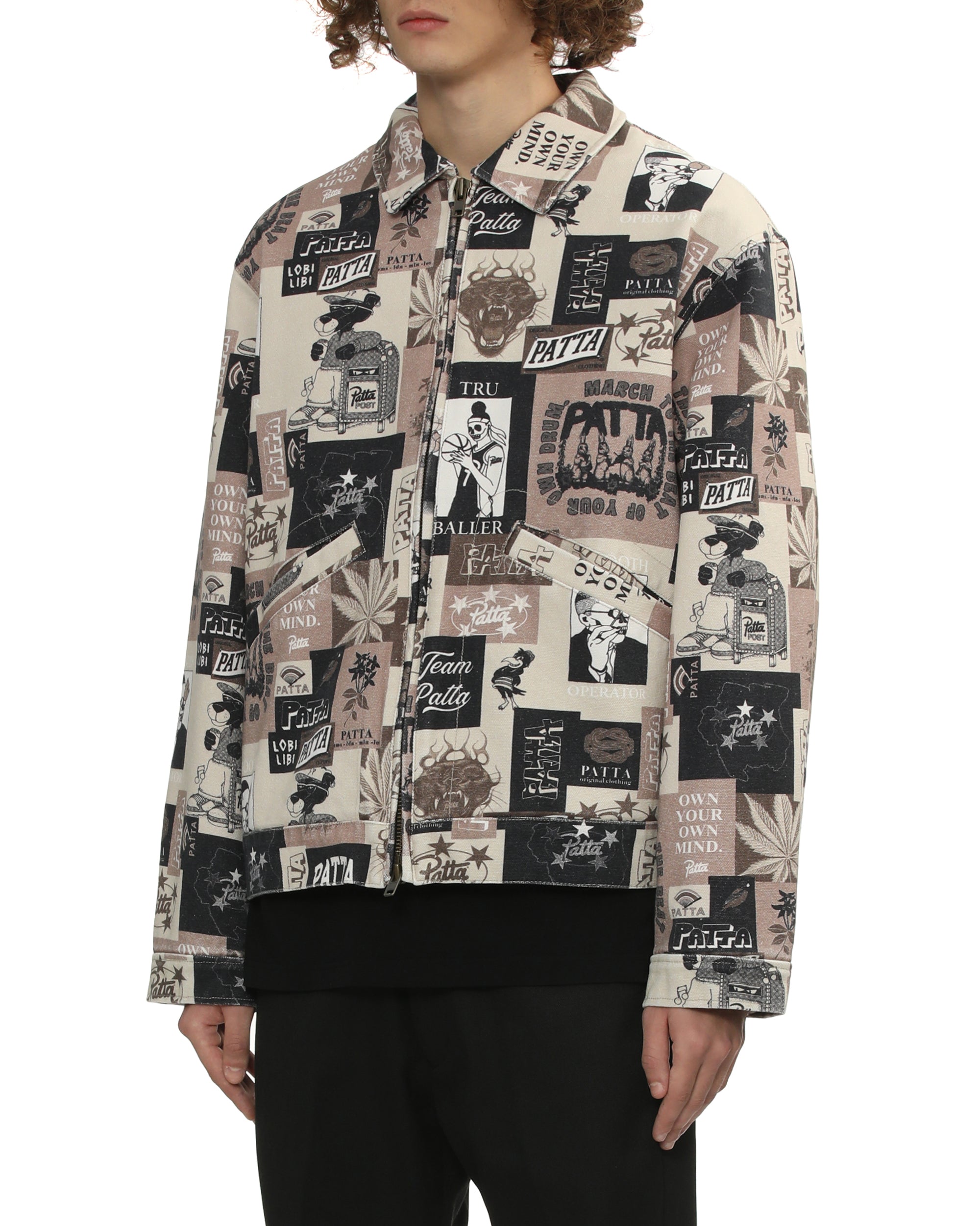 PATTA Printed jacket