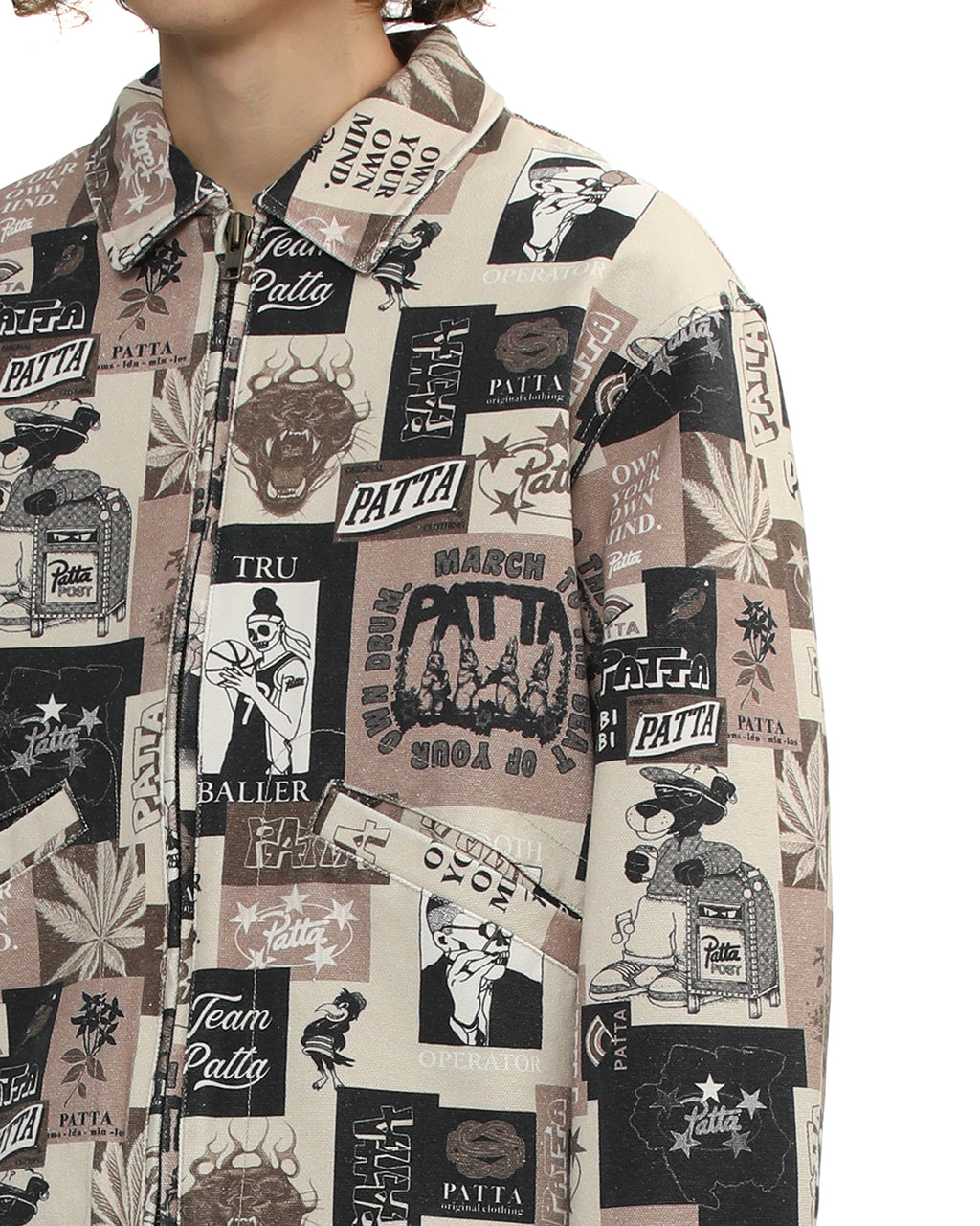 PATTA Printed jacket