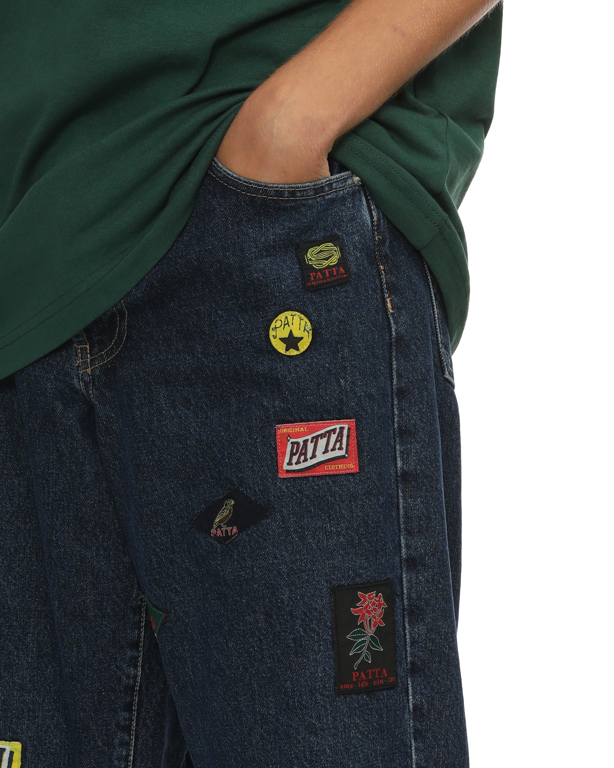 PATTA Patch jeans