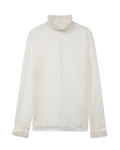 PHILOSOPHY DI LORENZO SERAFINI Techno chiffon blouse