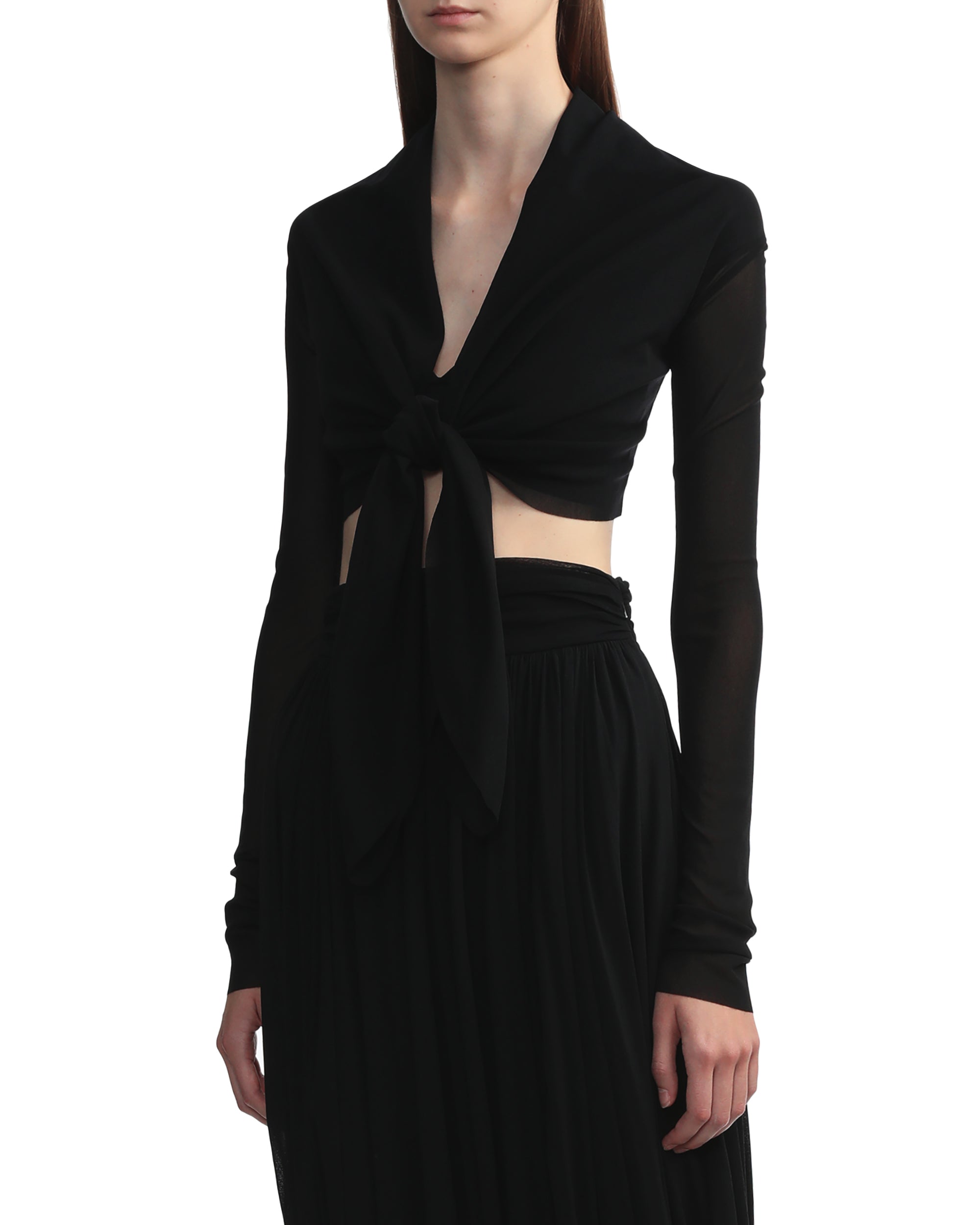 PHILOSOPHY DI LORENZO SERAFINI Knotted front top