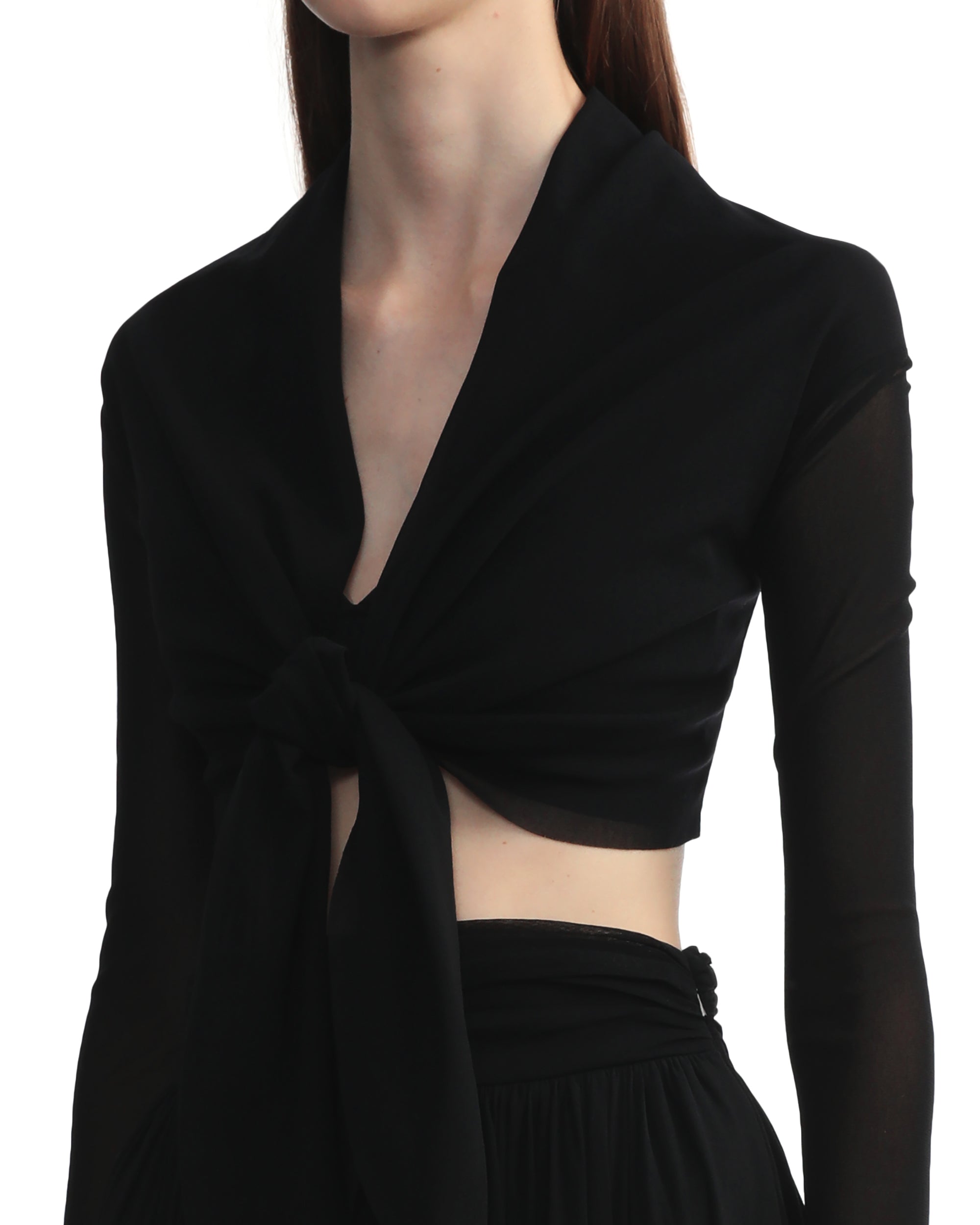 PHILOSOPHY DI LORENZO SERAFINI Knotted front top