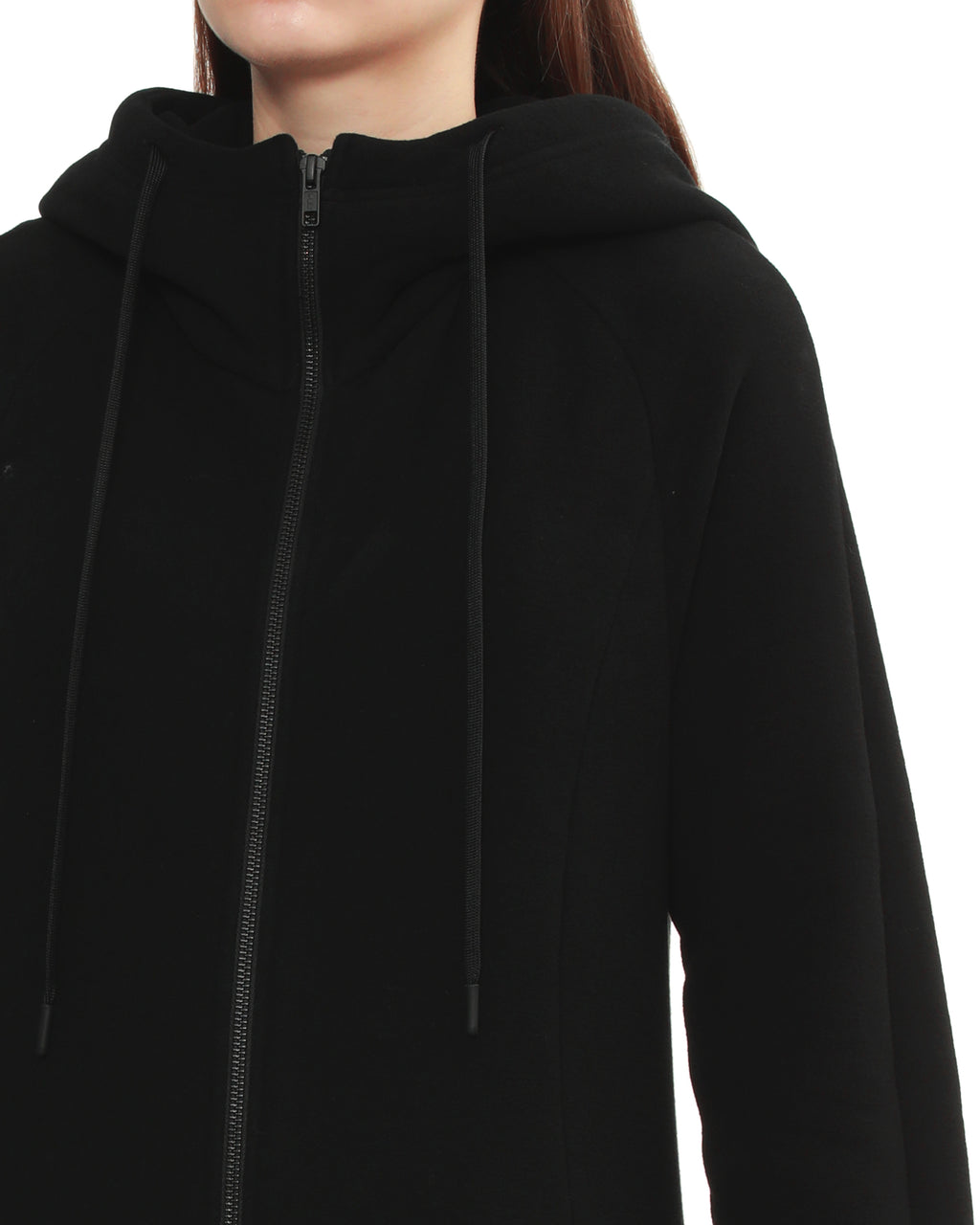 REGULATION YOHJI YAMAMOTO Zip up hoodie dress