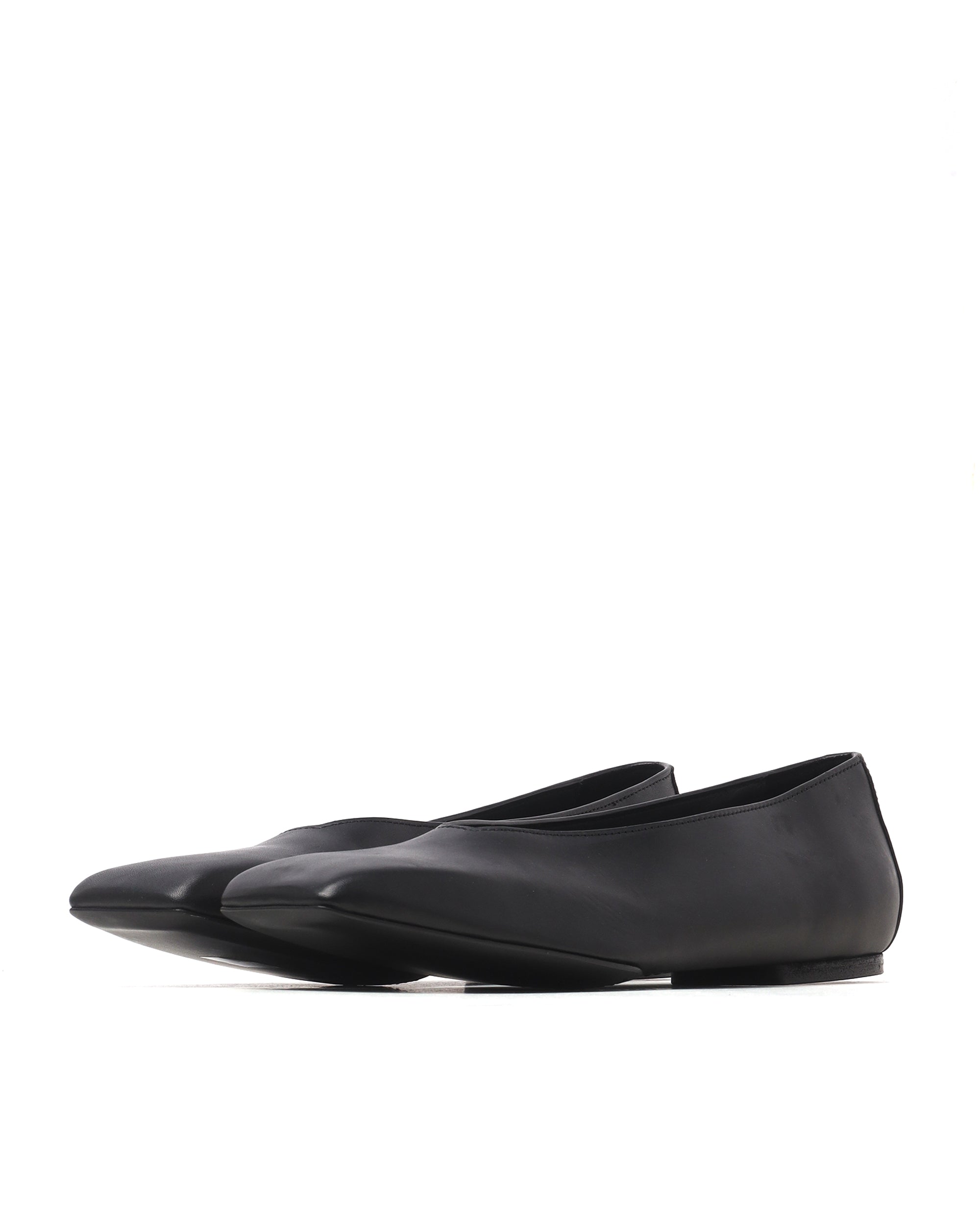 RICK OWENS Leather ballet flats