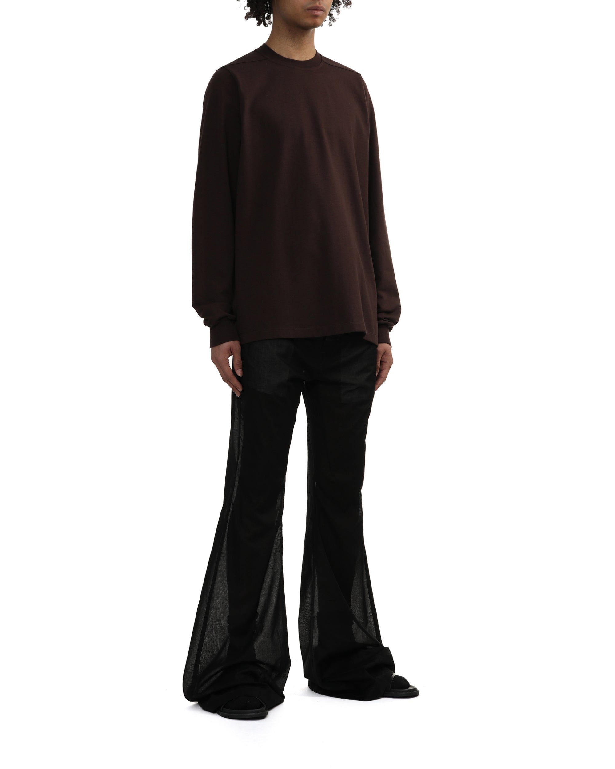 RICK OWENS Flared leg trousers