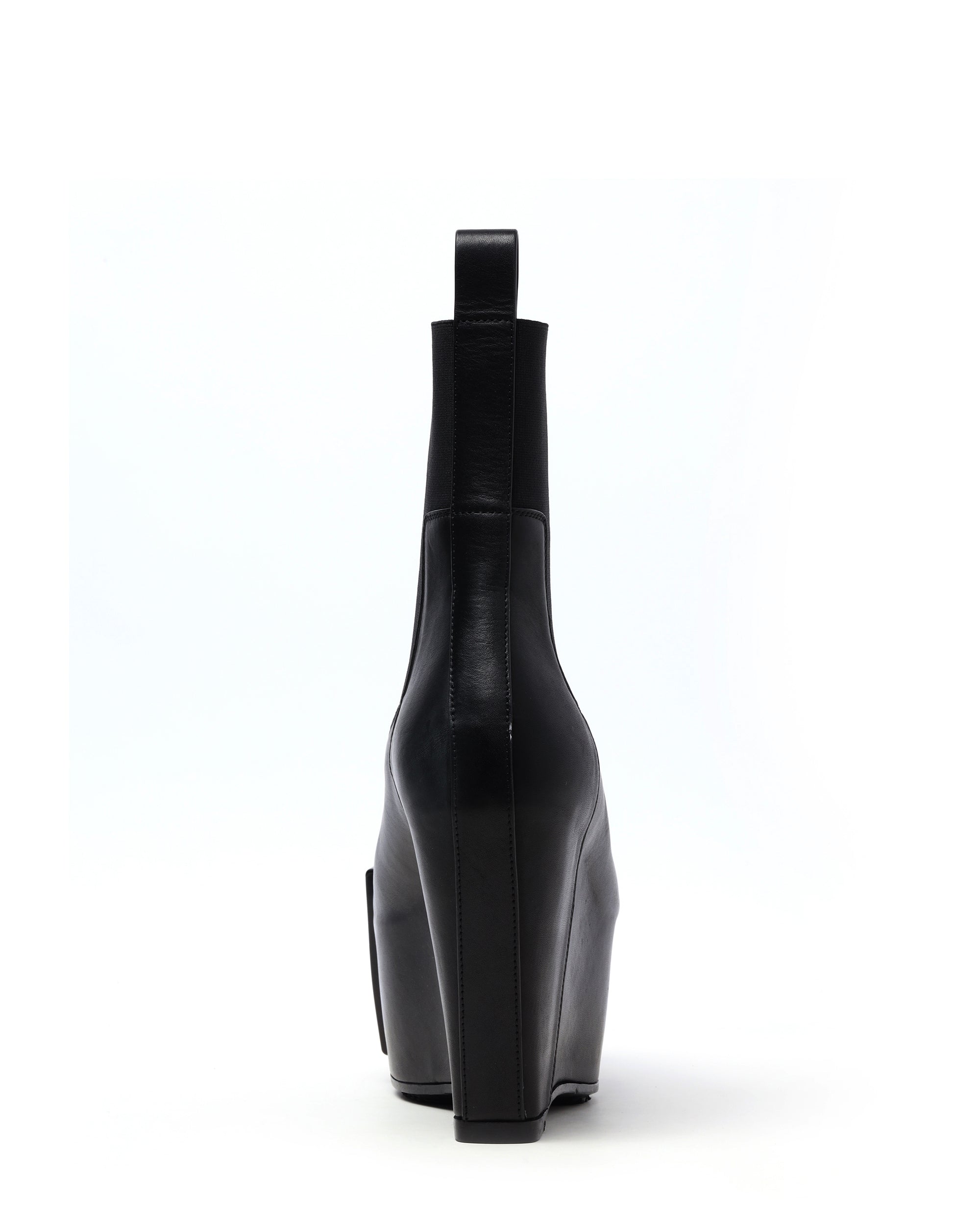 RICK OWENS Grilled Wedge Beatle boots