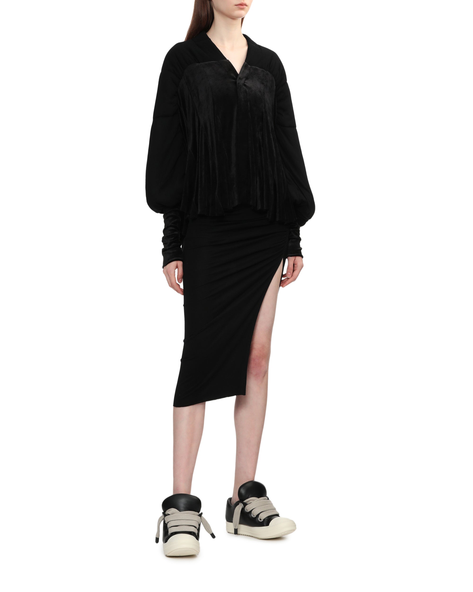 RICK OWENS Jumbo padded low-top sneakers