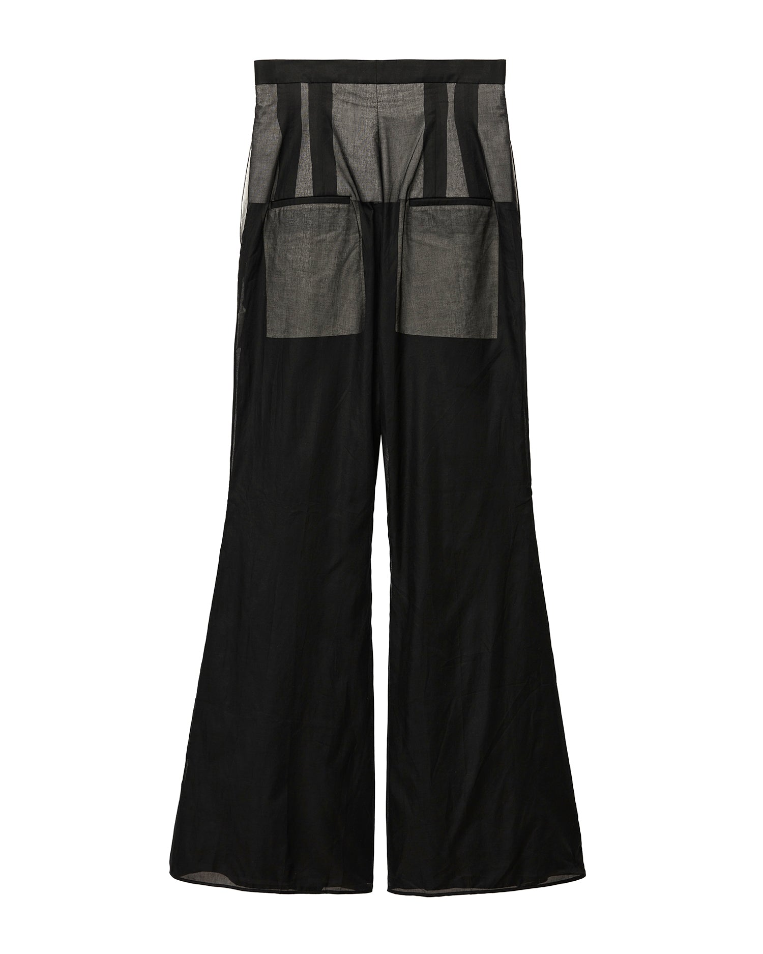 RICK OWENS Patchwork boot-cut pants