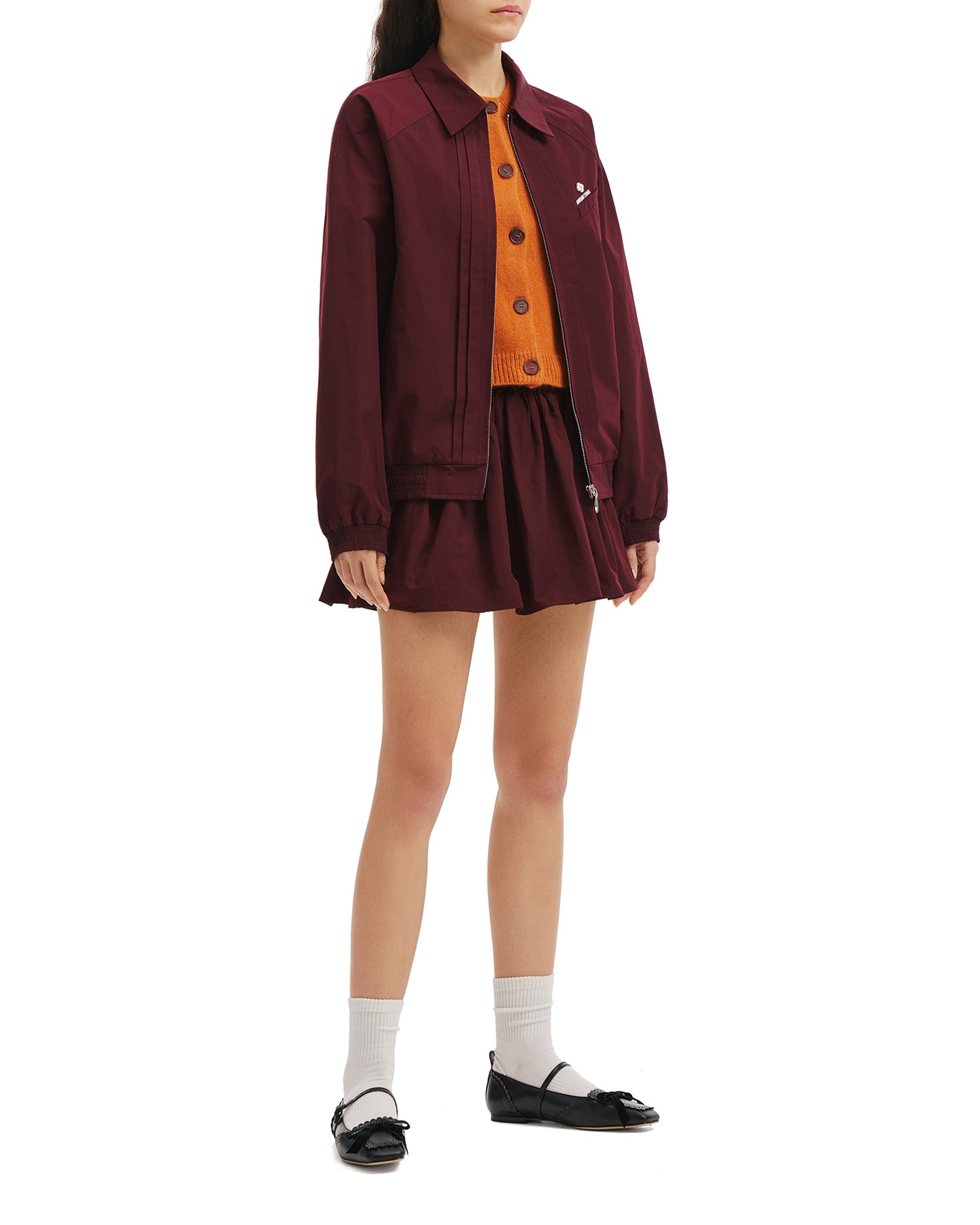 SHUSHU/TONG Bow-detail ballet flats