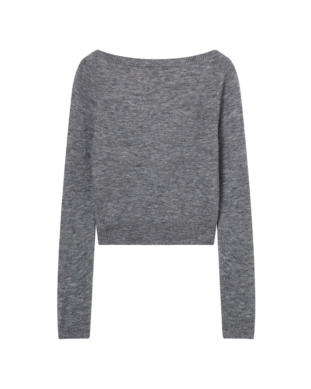 SHUSHU/TONG Logo fitted cardigan