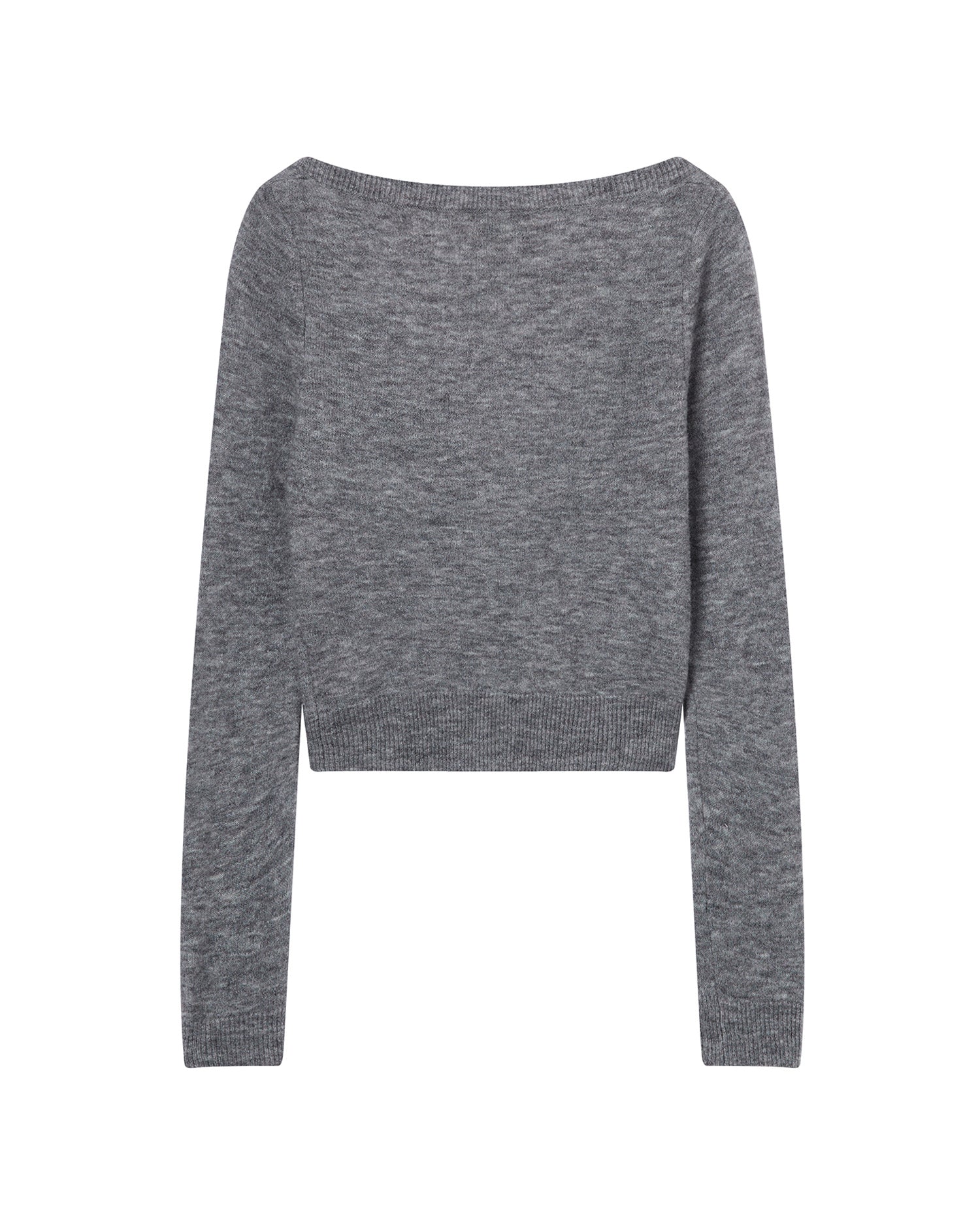 SHUSHU/TONG Logo fitted cardigan