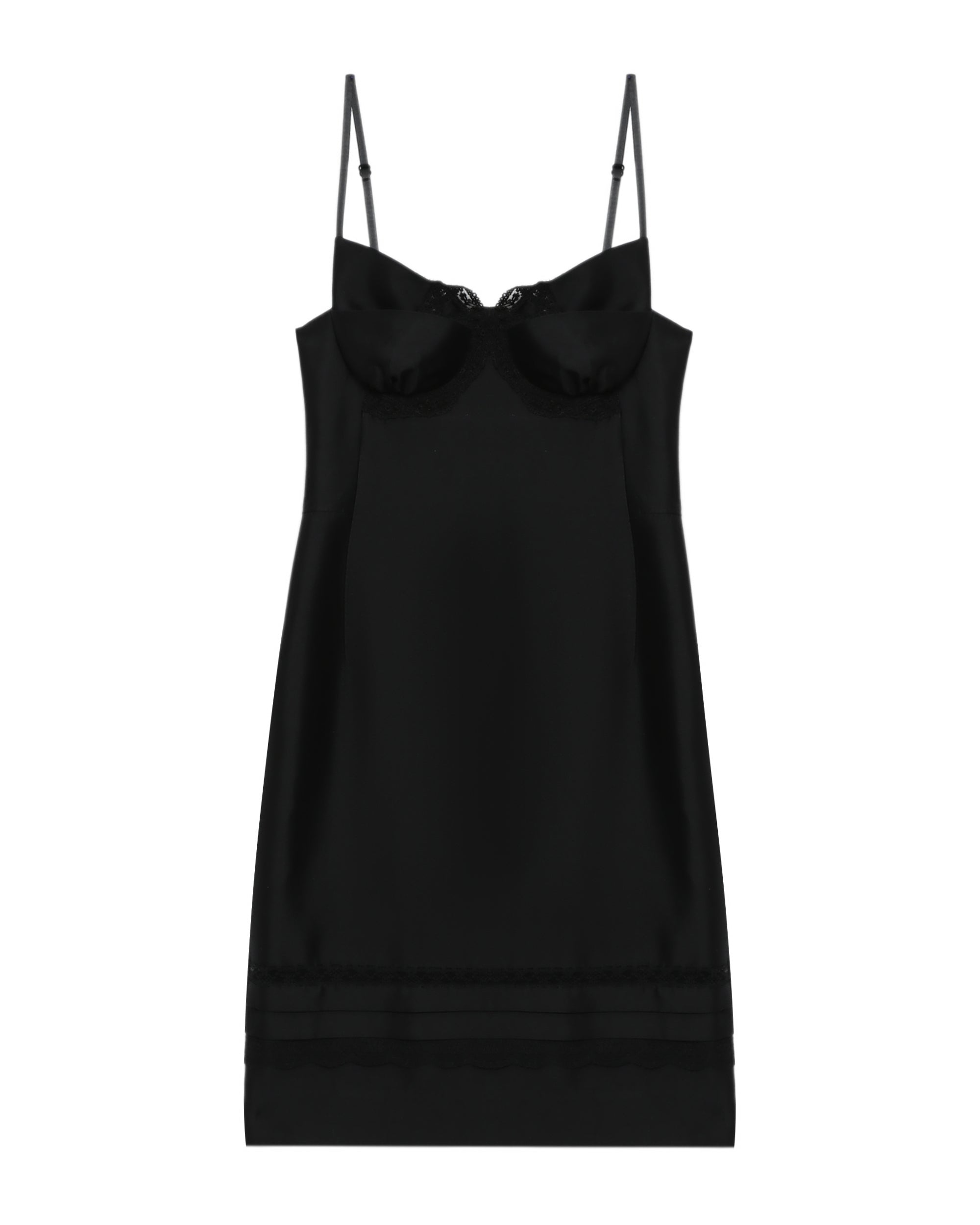 SHUSHU/TONG Double-bodice bow dress