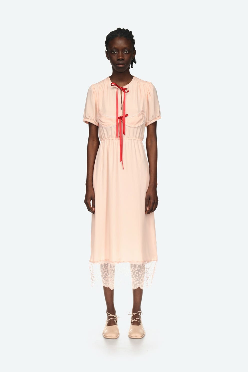 SIMONE ROCHA SIMONE ROCHA Elasticated Waist Dress With Cup Detail