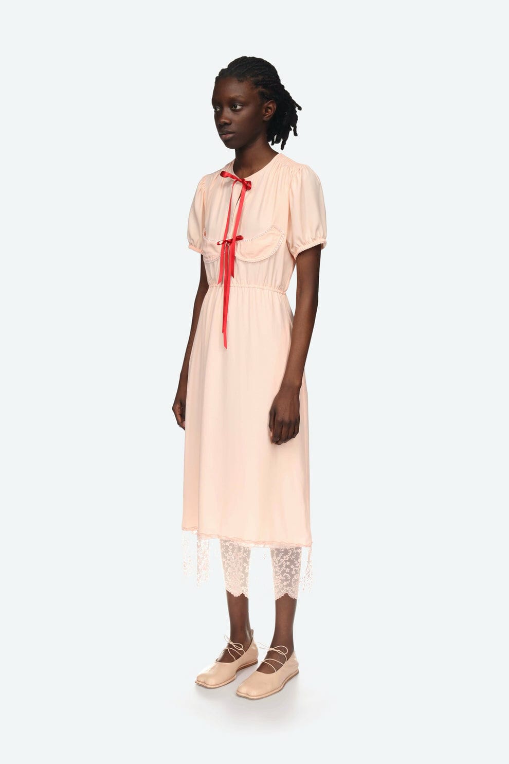 SIMONE ROCHA SIMONE ROCHA Elasticated Waist Dress With Cup Detail