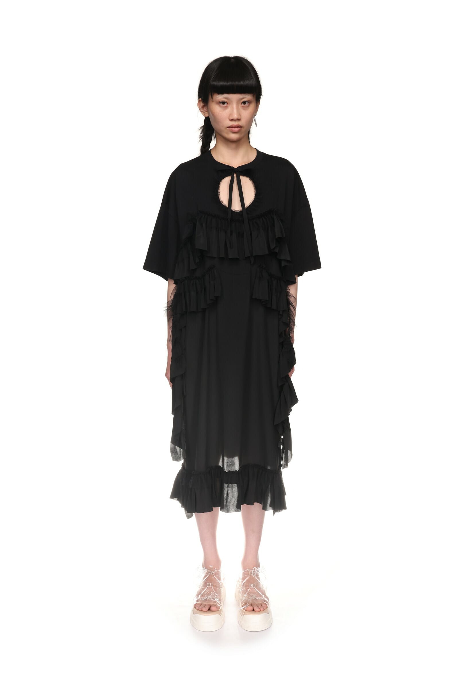 SIMONE ROCHA SIMONE ROCHA Ruffle T-Shirt Dress