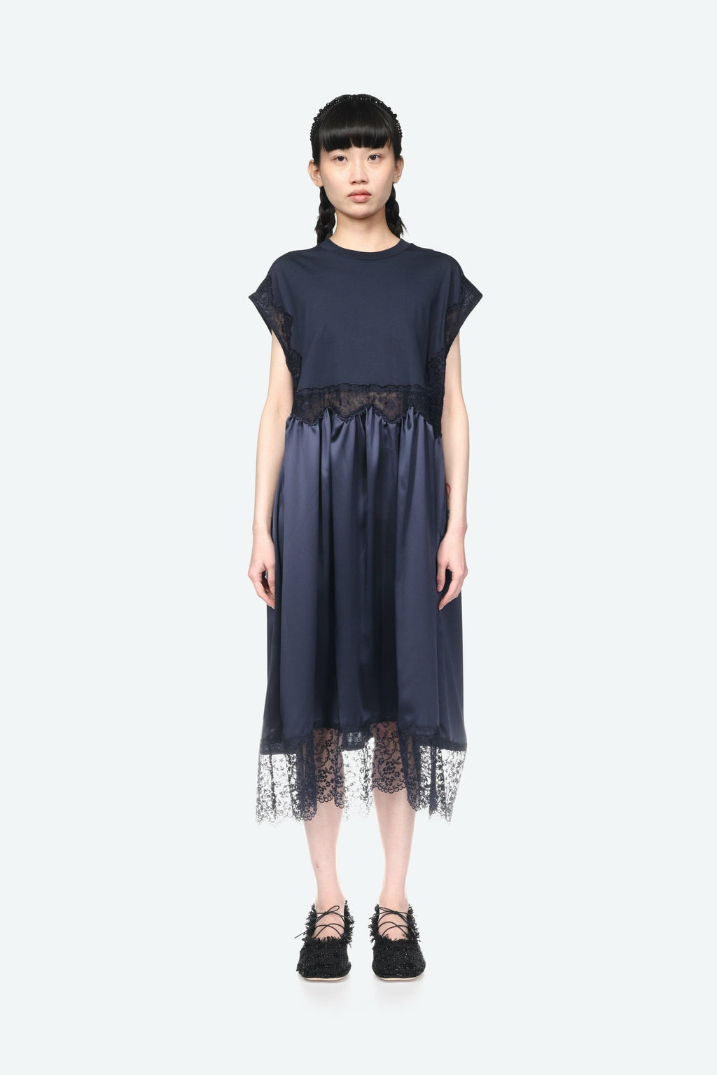 SIMONE ROCHA SIMONE ROCHA Patchwork T-Shirt Dress