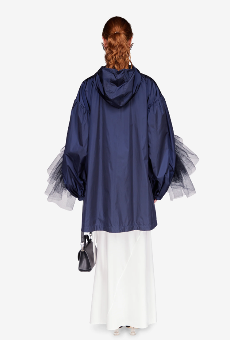 SIMONE ROCHA Simone Rocha Button Placket Trapeze Parka