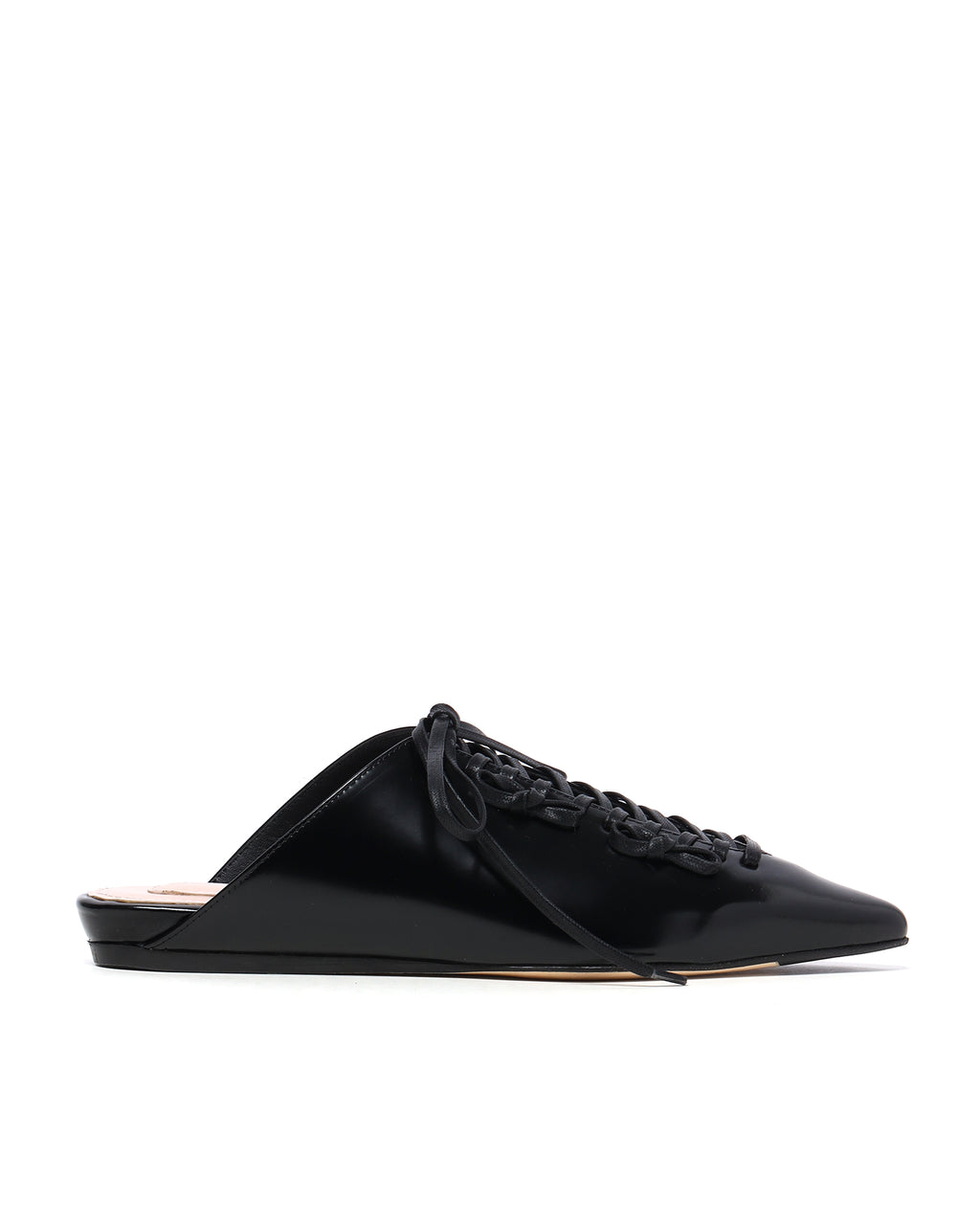 SIMONE ROCHA Pointed toe lace-up mules