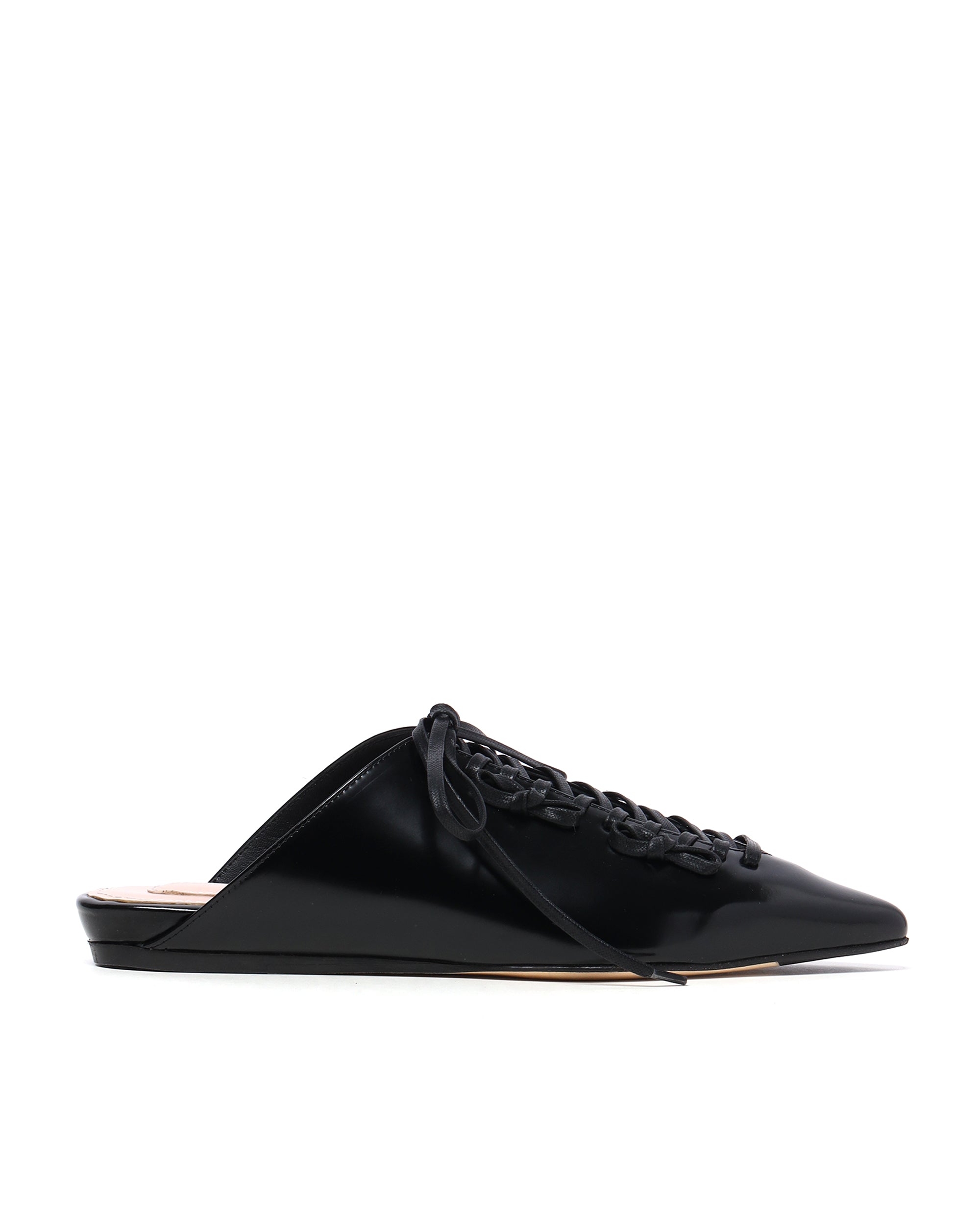 SIMONE ROCHA Pointed toe lace-up mules