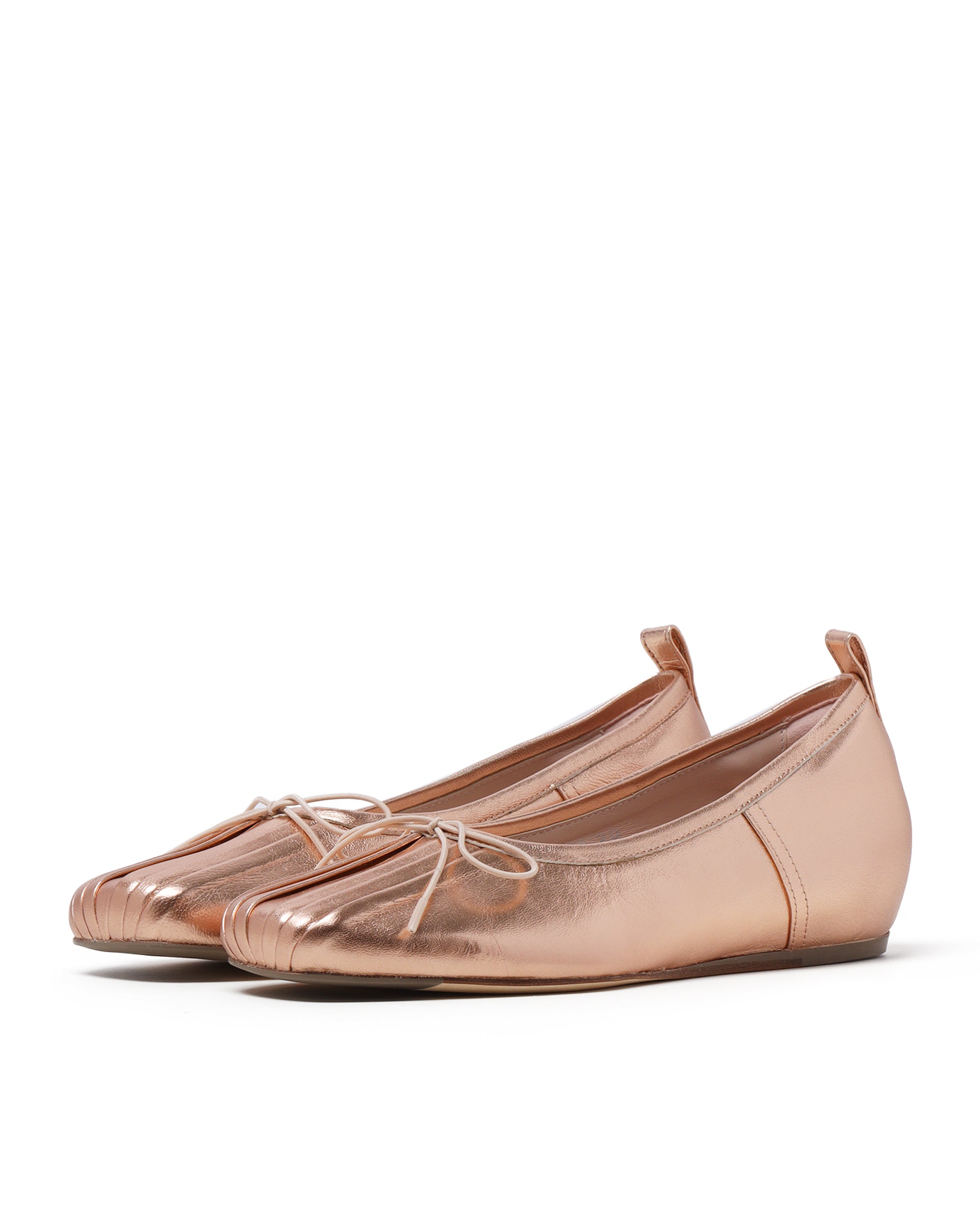 SIMONE ROCHA Pleated ballerina shoes