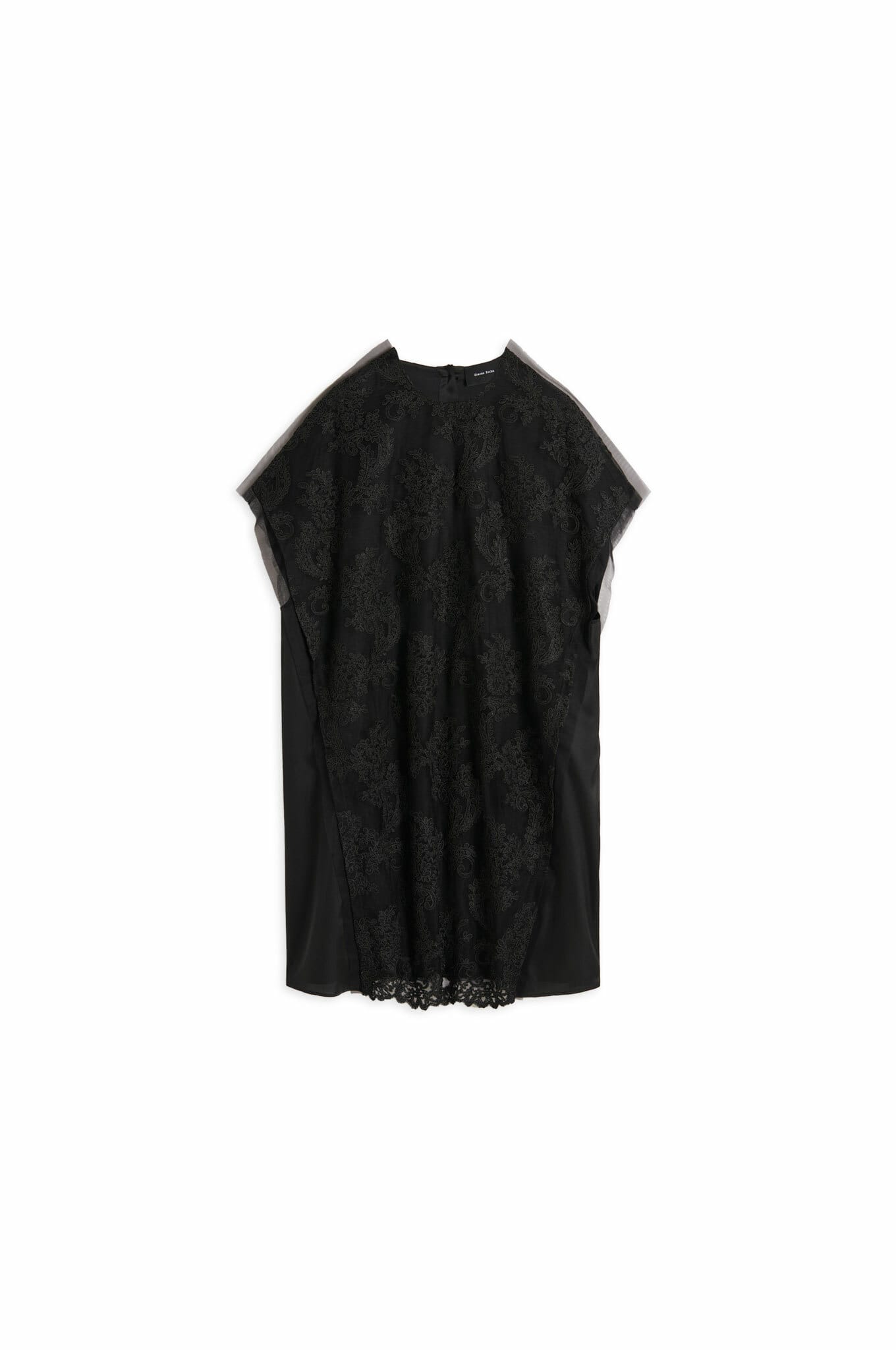 SIMONE ROCHA SIMONE ROCHA Short Sleeve T-Shirt Dress With Satin Back Panel