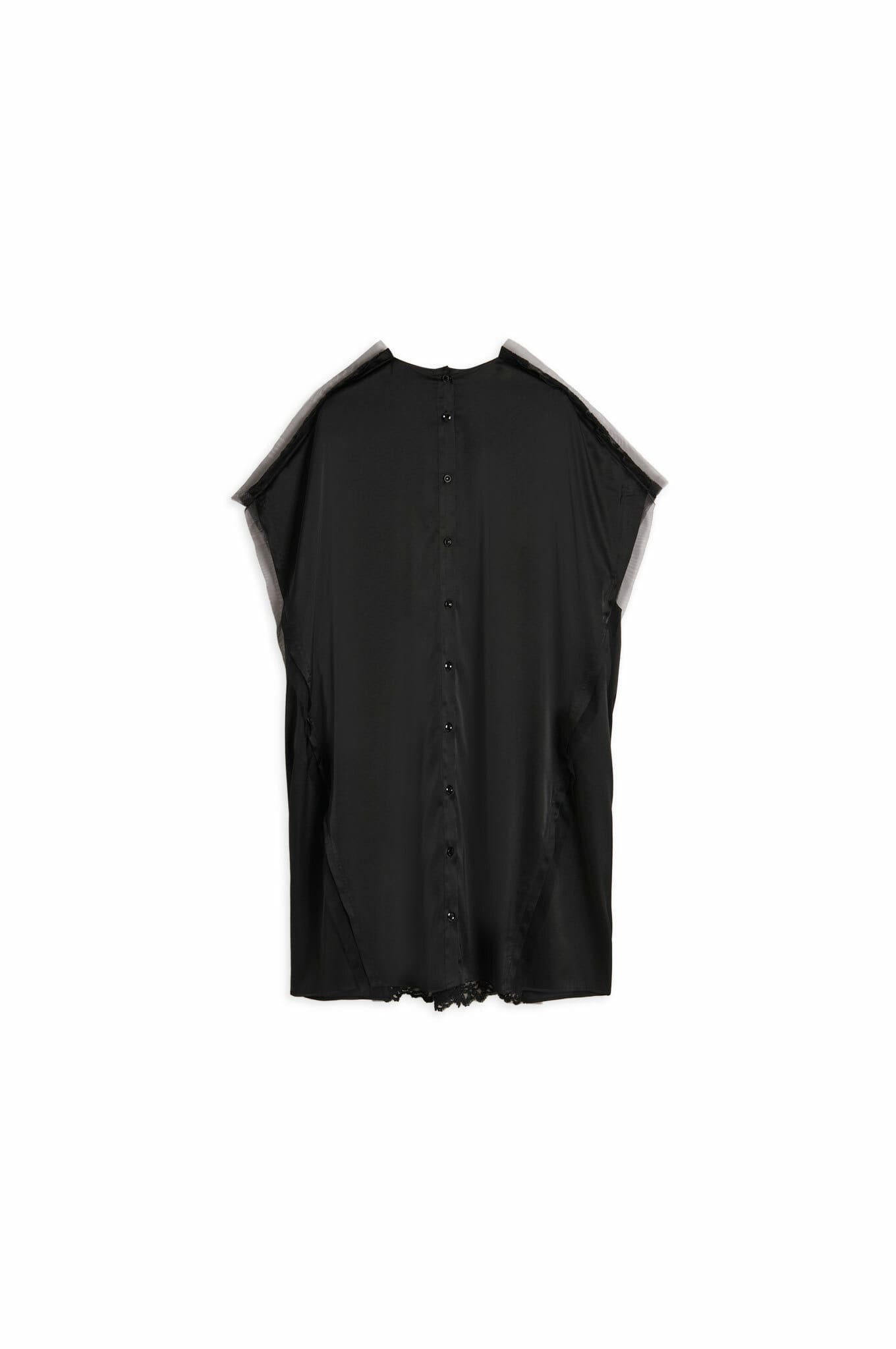 SIMONE ROCHA SIMONE ROCHA Short Sleeve T-Shirt Dress With Satin Back Panel