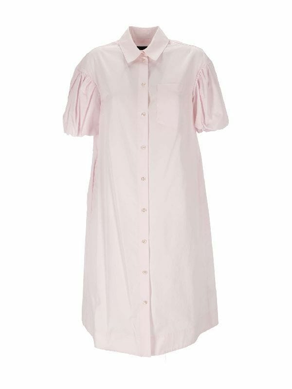 SIMONE ROCHA SIMONE ROCHA SHORT PUFF SLEEVES SHIRT DRESS