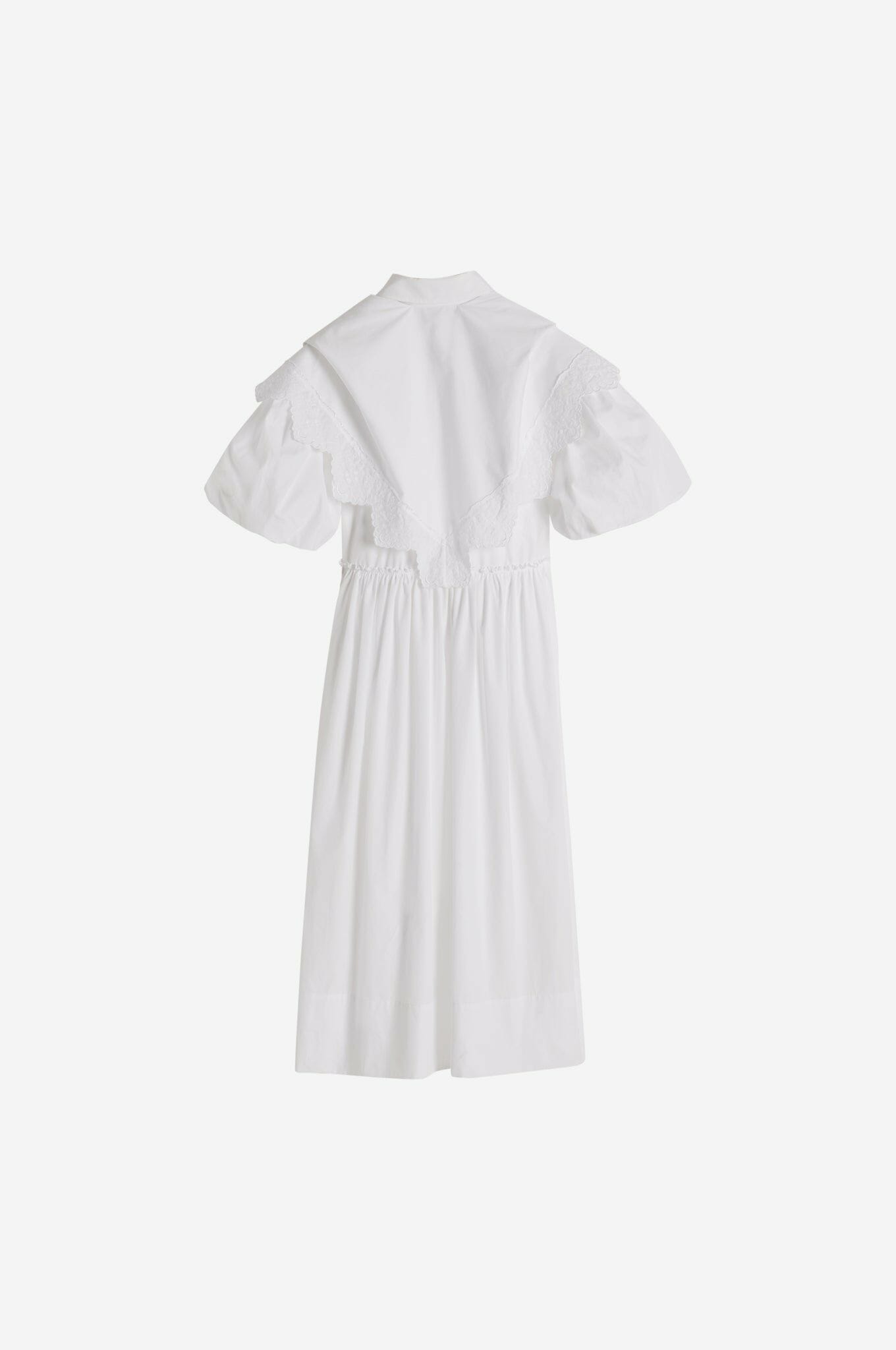 SIMONE ROCHA SIMONE ROCHA Pointed Collar Shirt Dress With Trim