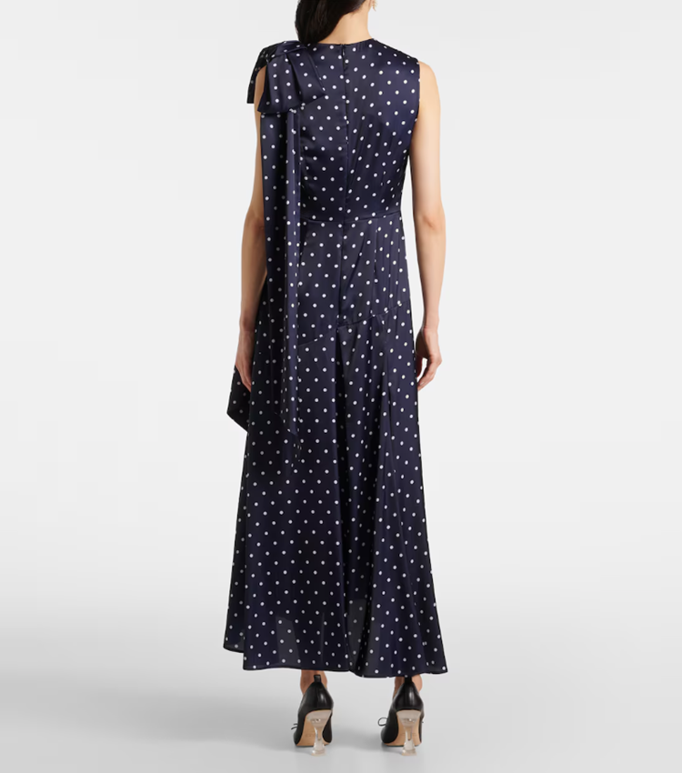 SIMONE ROCHA Simone Rocha Shoulder Bow Bias Cut Dress