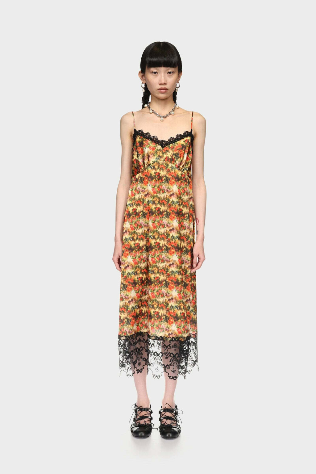 SIMONE ROCHA SIMONE ROCHA Deep Lace Slip Dress