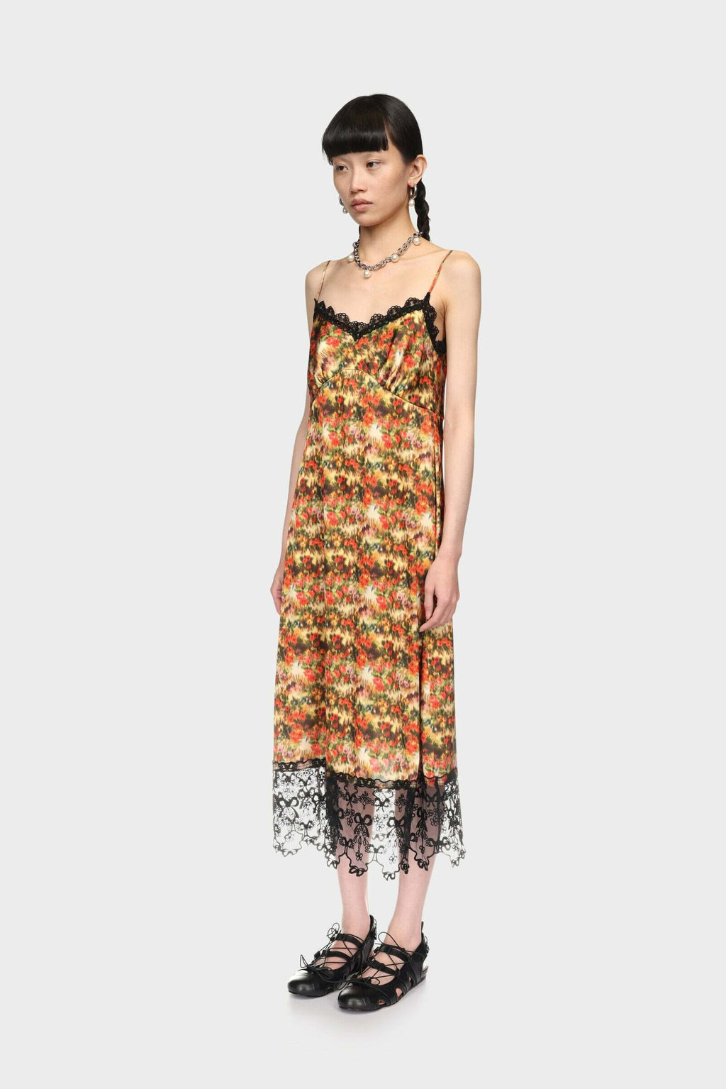 SIMONE ROCHA SIMONE ROCHA Deep Lace Slip Dress