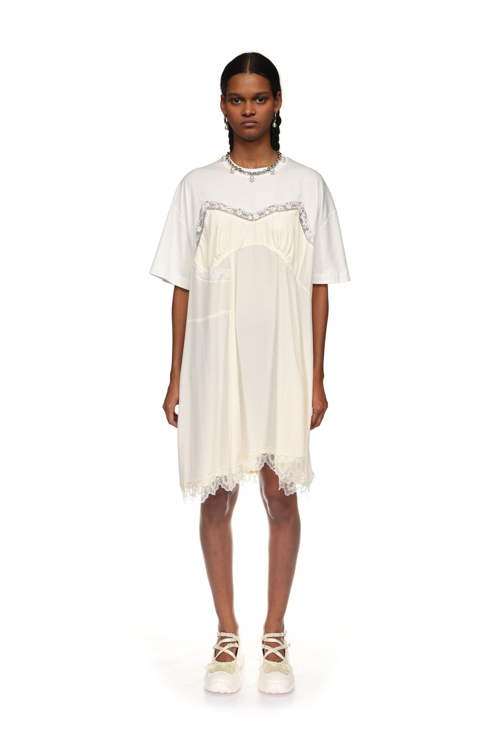 SIMONE ROCHA SIMONE ROCHA camisole t-shirt midi dress