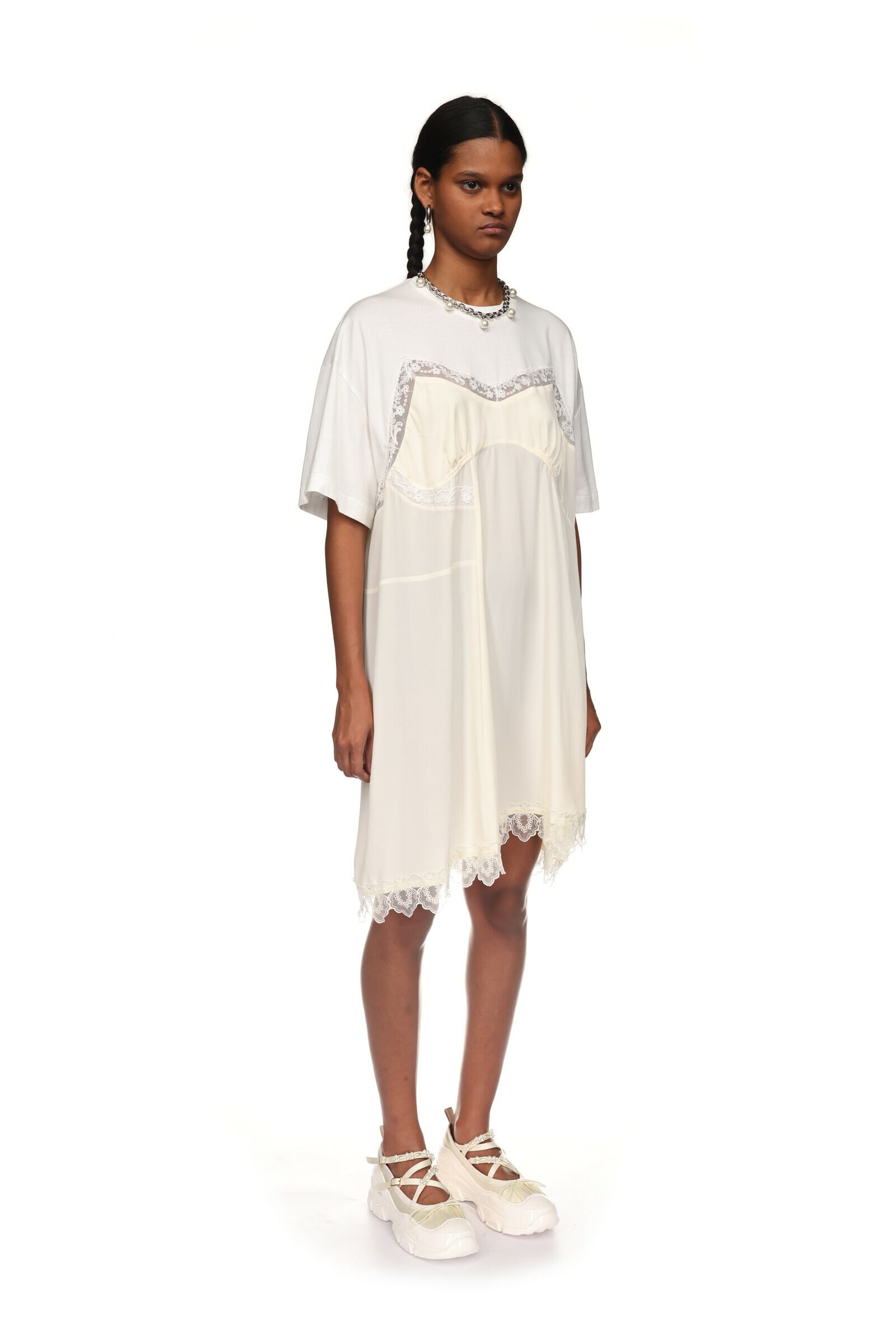 SIMONE ROCHA SIMONE ROCHA camisole t-shirt midi dress
