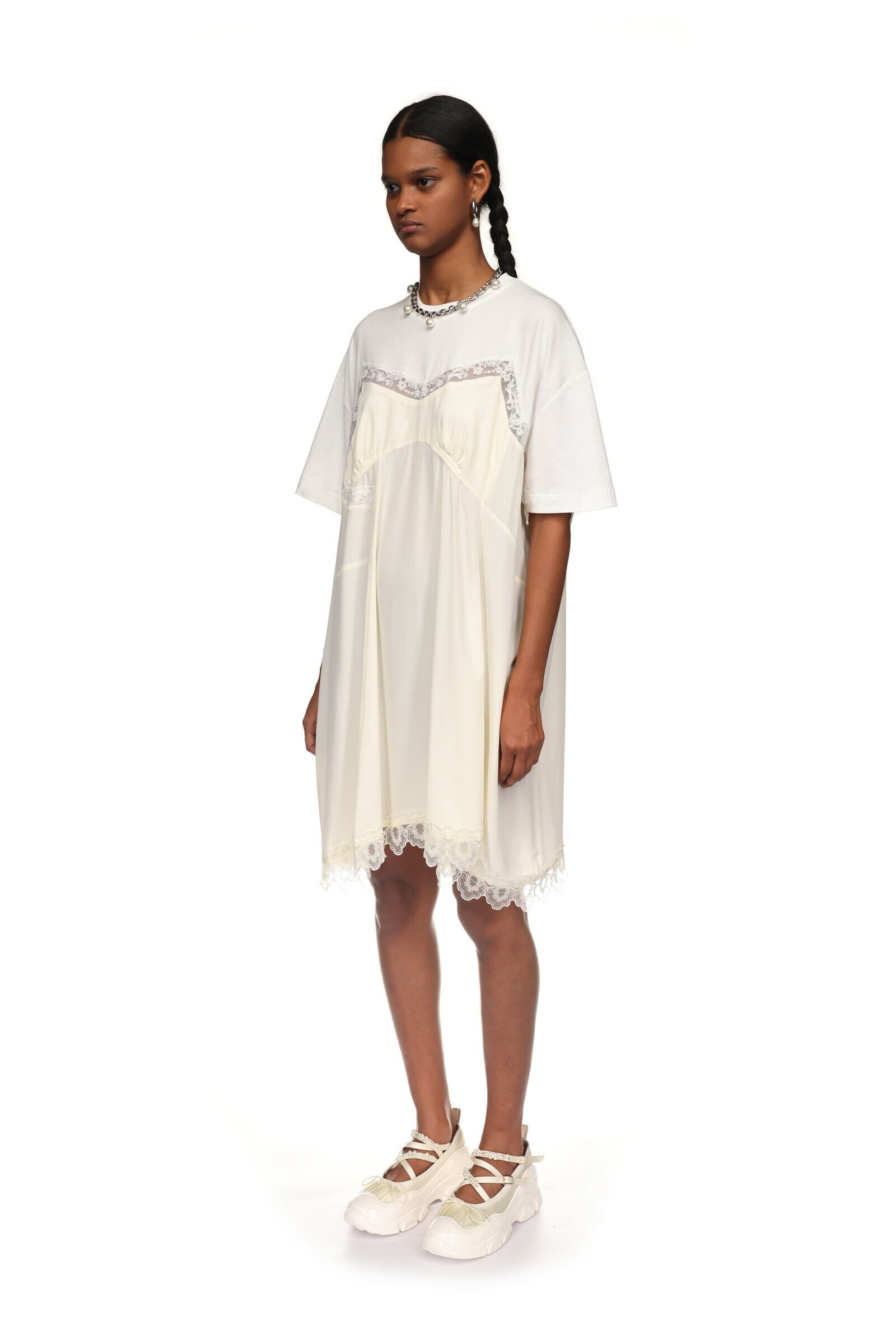 SIMONE ROCHA SIMONE ROCHA camisole t-shirt midi dress