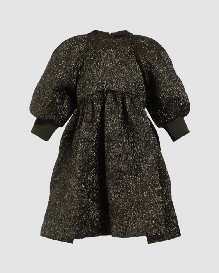 SIMONE ROCHA Simone Rocha Short Cloque Smock Dress