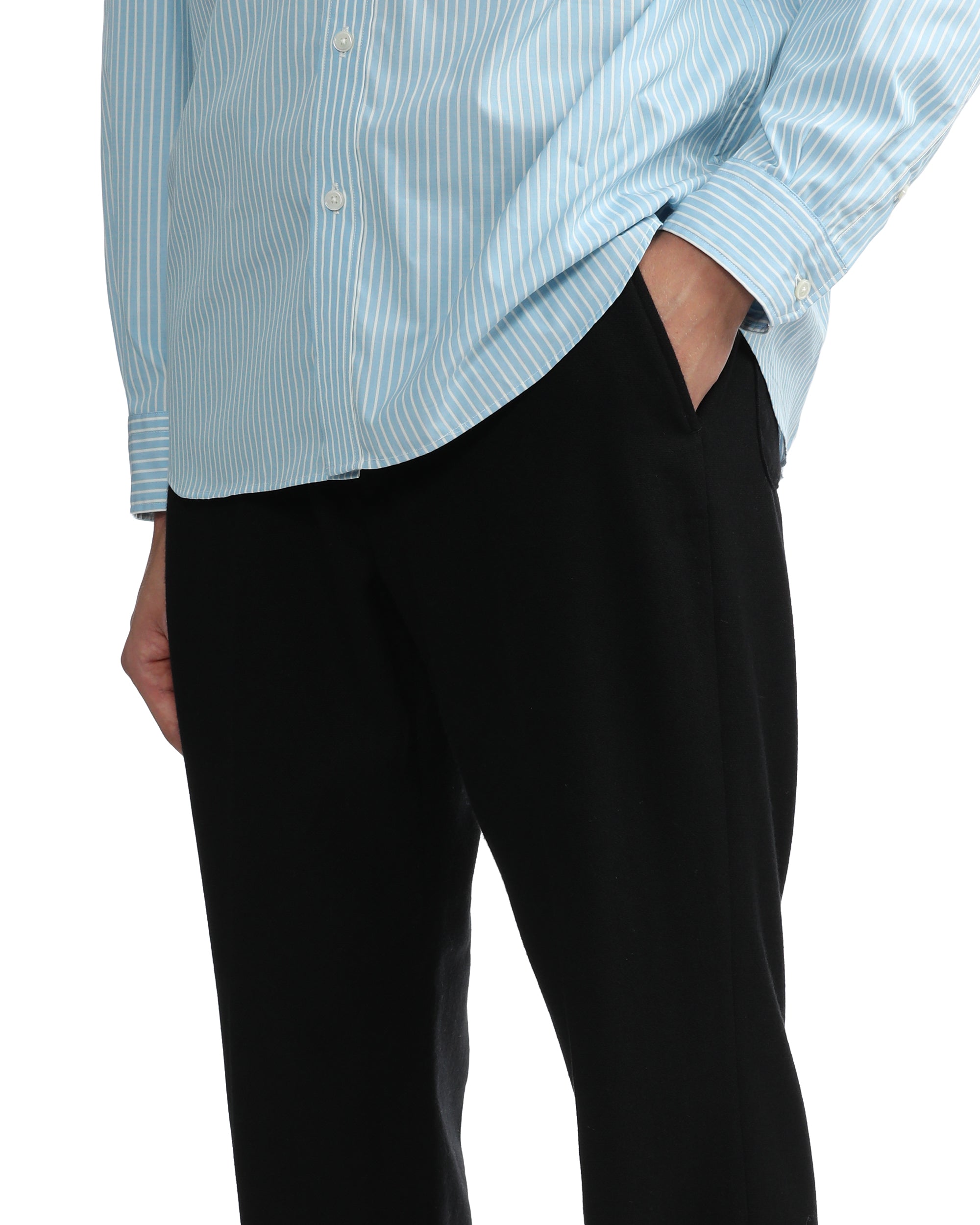 SOPHNET. Blended wool straight pants