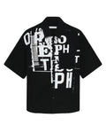 SOPHNET. X Simon Taylor Broken beauty short sleeve shirt